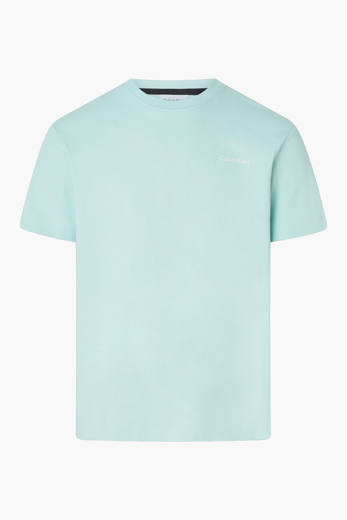 Calvin Klein Herren-Logo-Kurzarm-T-Shirt aus Baumwolle in Blau  K10k109900-c04 - Trendyol