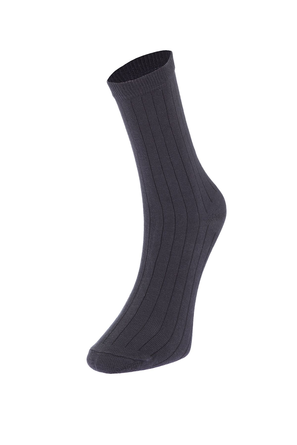 Trendyol Collection-5 db többszínű texturált hosszú zokni csomag - TMNAW24CO00011 5