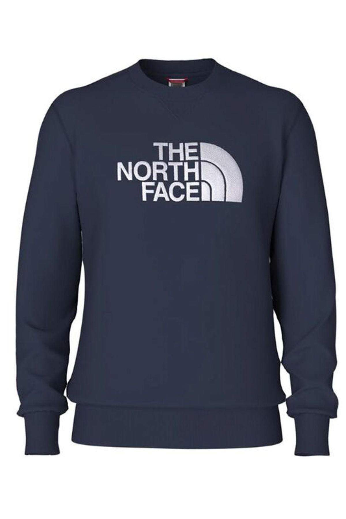 Navy blue deals north face sweatshirt