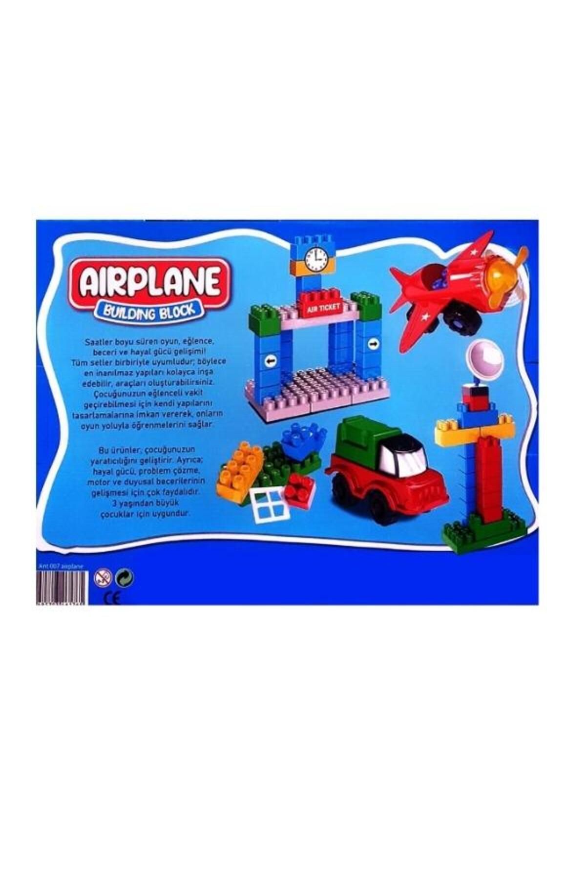 bimbambom-Yap Boz Block Airport, Airplane Building Blocks 100 Pieces Lego ANT-007 2