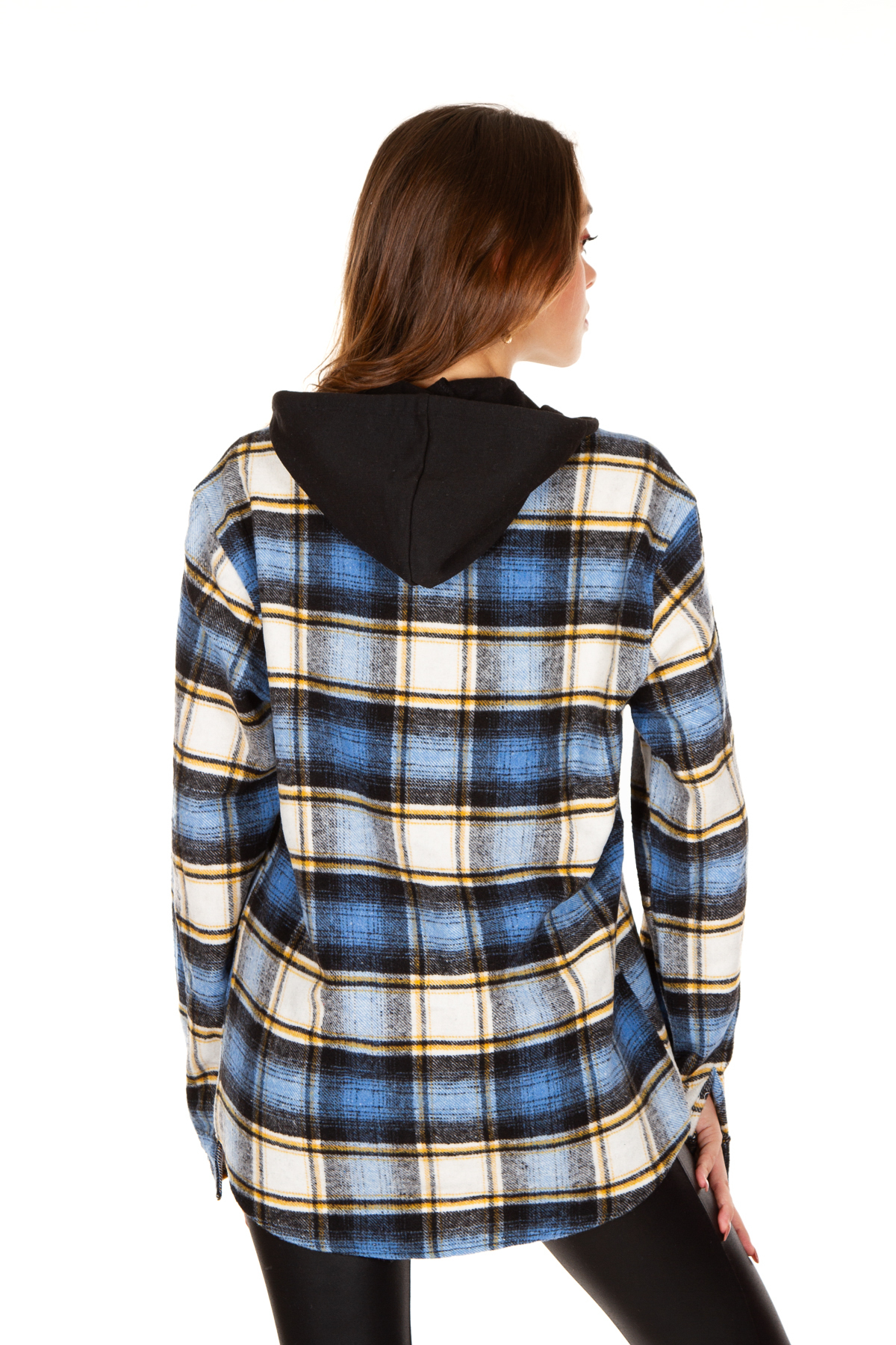 پیراهن مردانه آبی BENESSE | BNS0000063 اورجینال - تصویر 8