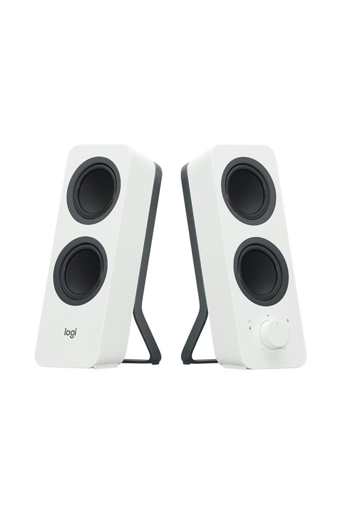 logitech 980 001292 Z207 5W Beyaz Kablolu Kablosuz 3.5Mm Bluetooth Hoparlör / Logıtech