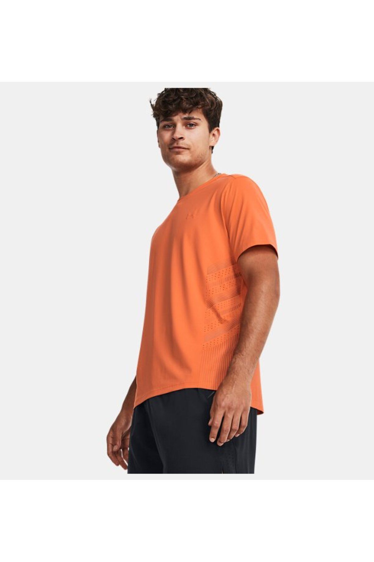 تی شرت نارنجی مردانه آستین کوتاه لیزر در 1376518 816 Under Armour