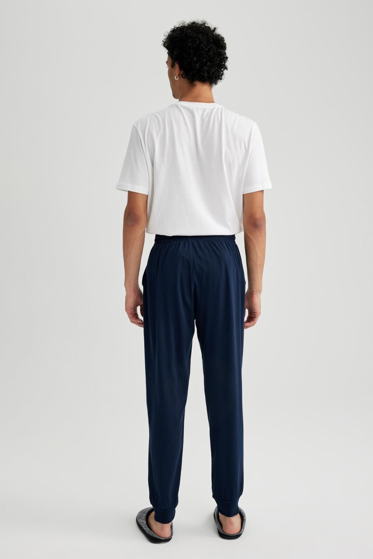 DeFacto-Regular Fit Pocket Sleepwear Bottom B1784ax23au 6