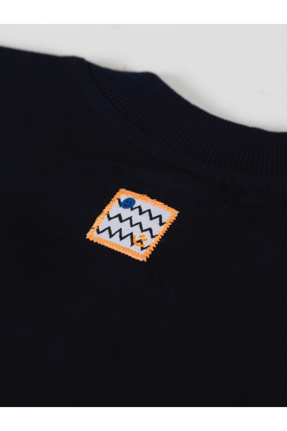 سویشرت پسرانه آبی سرمه ای BEETLEBEEZ | SS23SNZ_24 اورجینال - تصویر 5