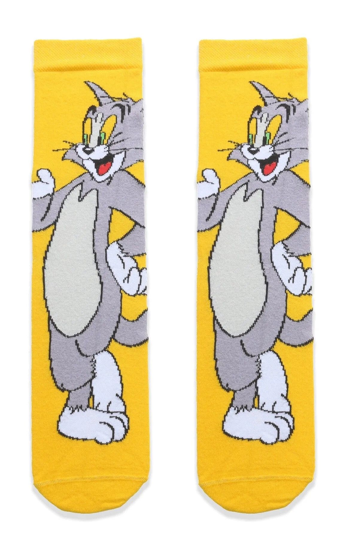 Laula-Colorful Sock Set of 5 - Cartoon Characters 6