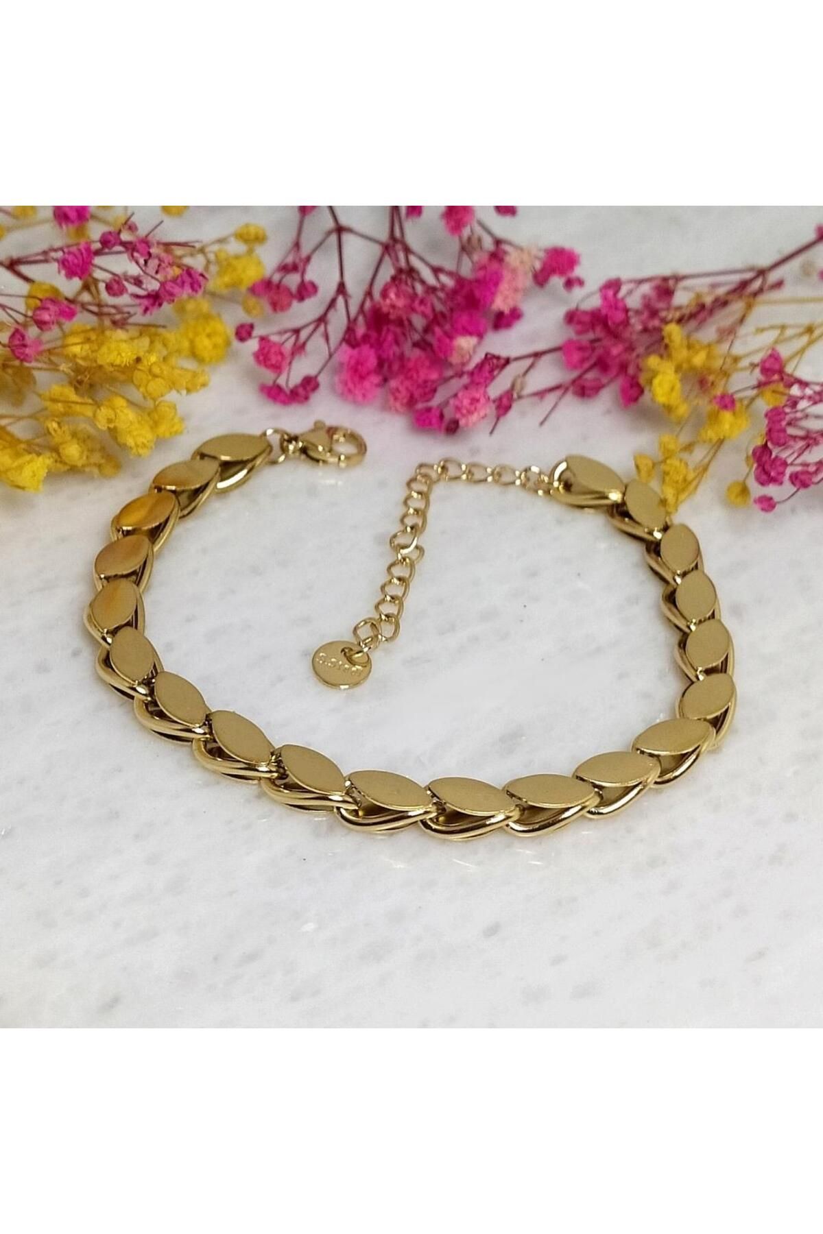 Gold plated outlet bracelet chain