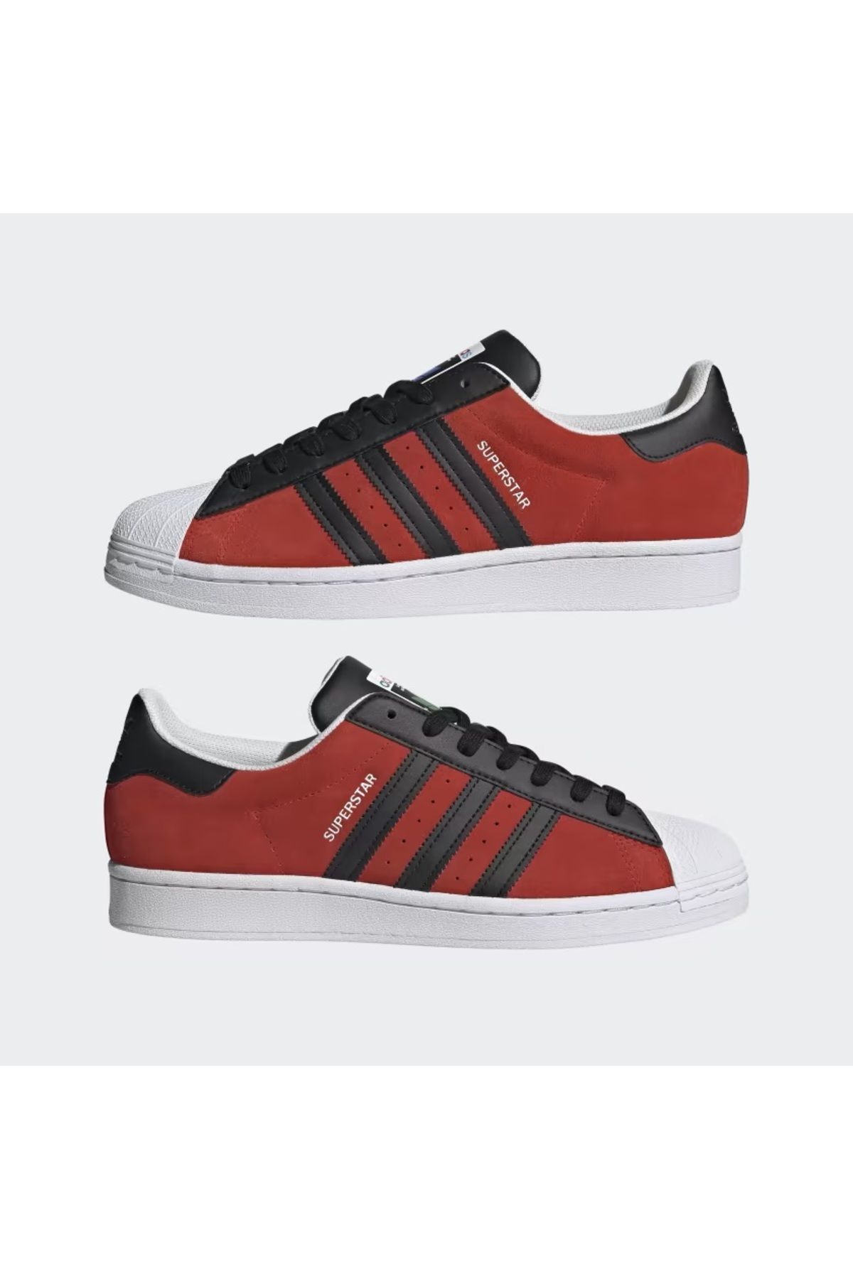 Adidas superstar hotsell womens black suede
