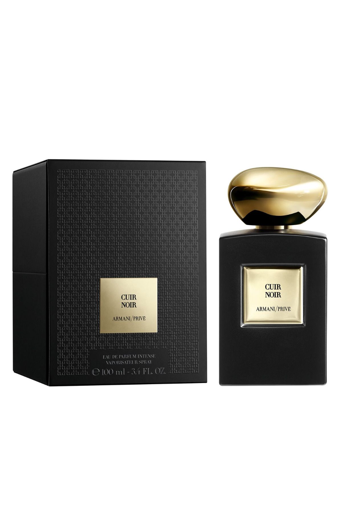 Giorgio armani cuir noir new arrivals