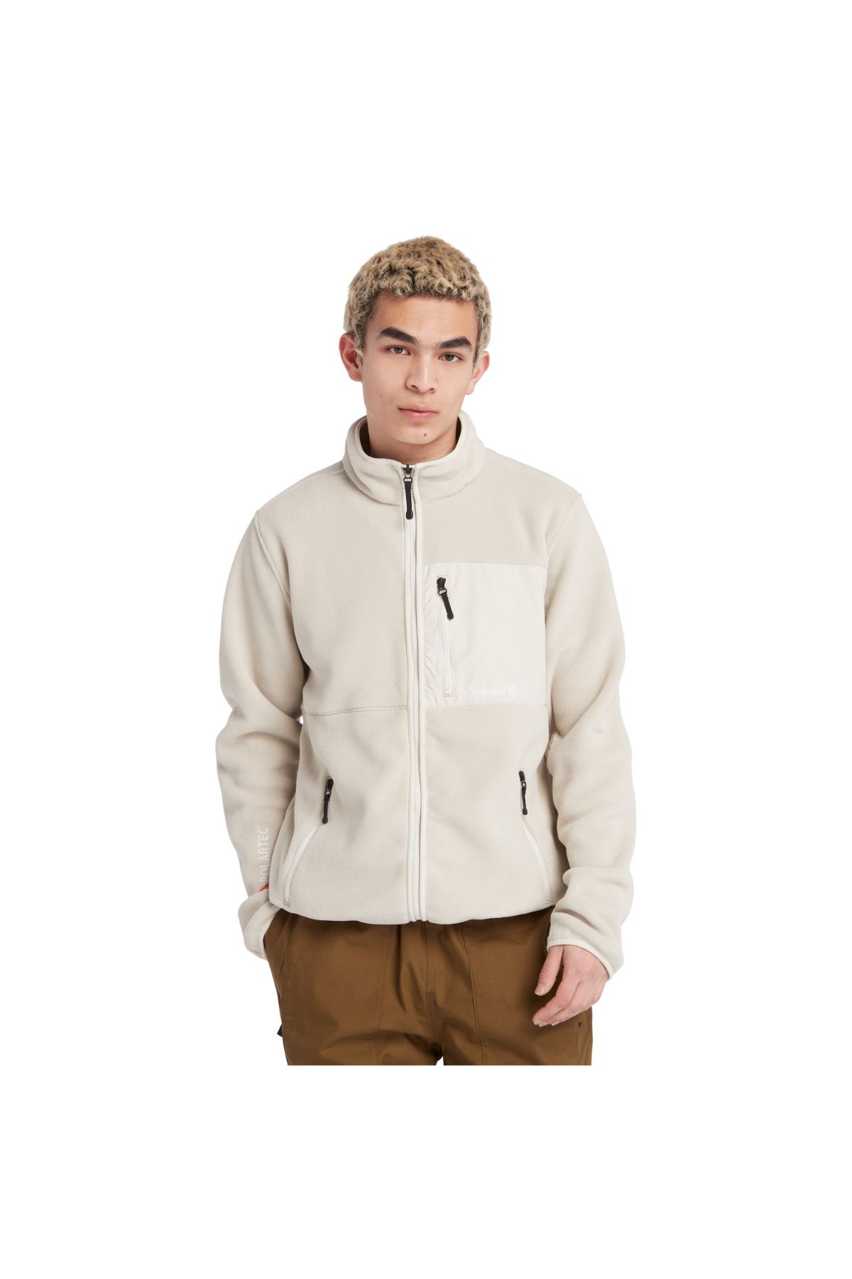 Timberland Jacket Beige Standing collar Trendyol