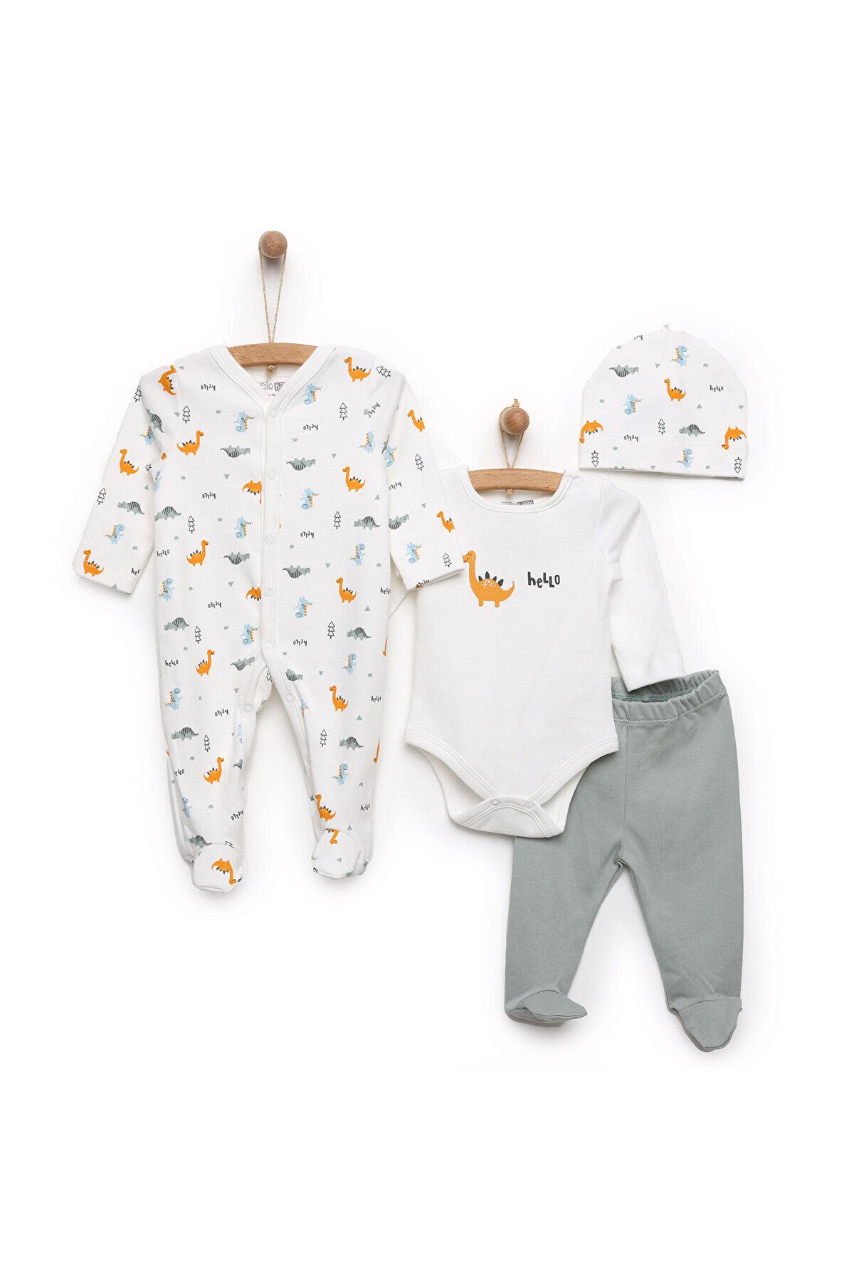 HelloBaby Newborn 4 Pack Hospital Release Unisex ebebek Hello Baby