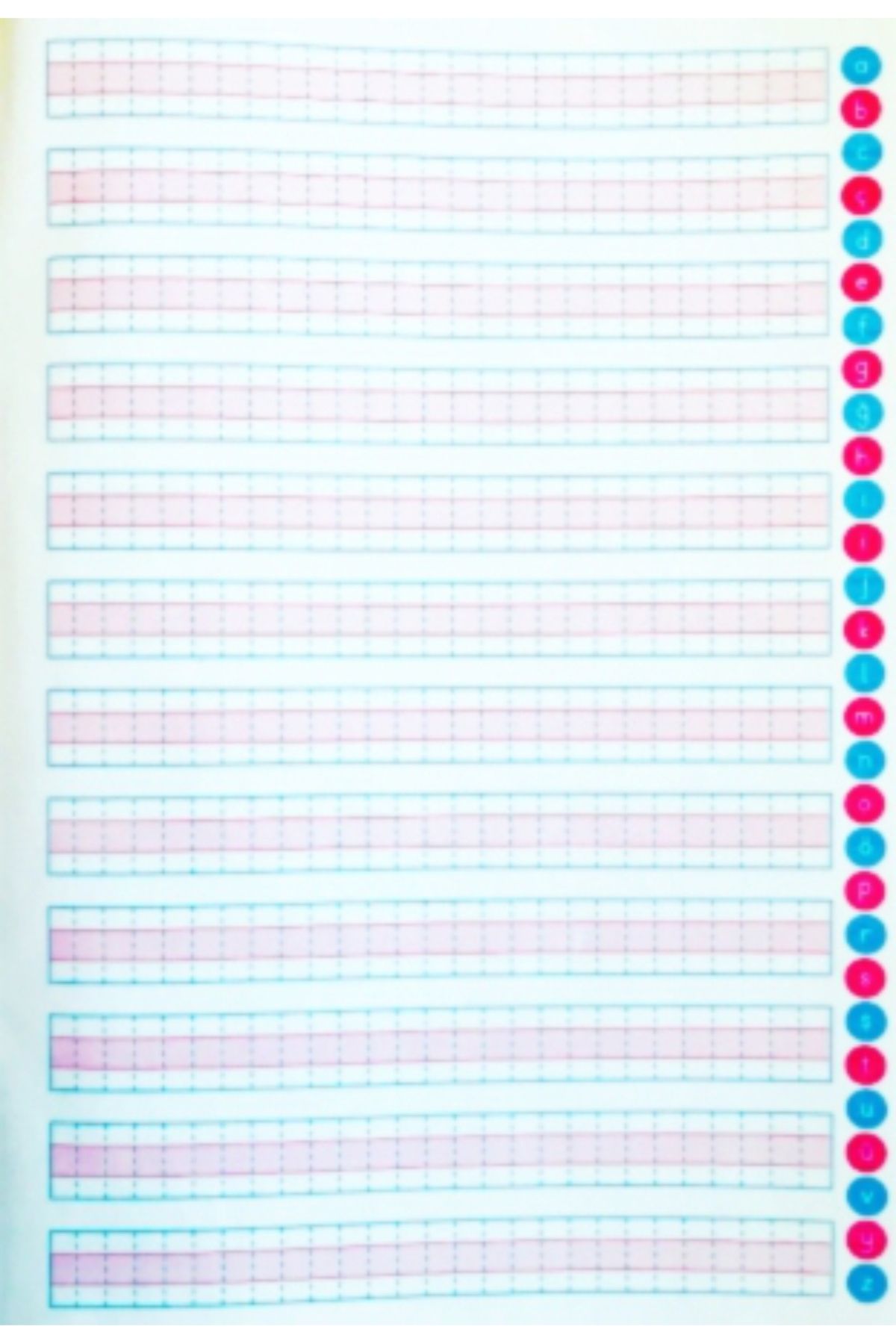 Ema Çocuk-24 Sheets A5 Medium Size Standard Vertical Lined Beautiful Writing Notebook 5 Pieces 3