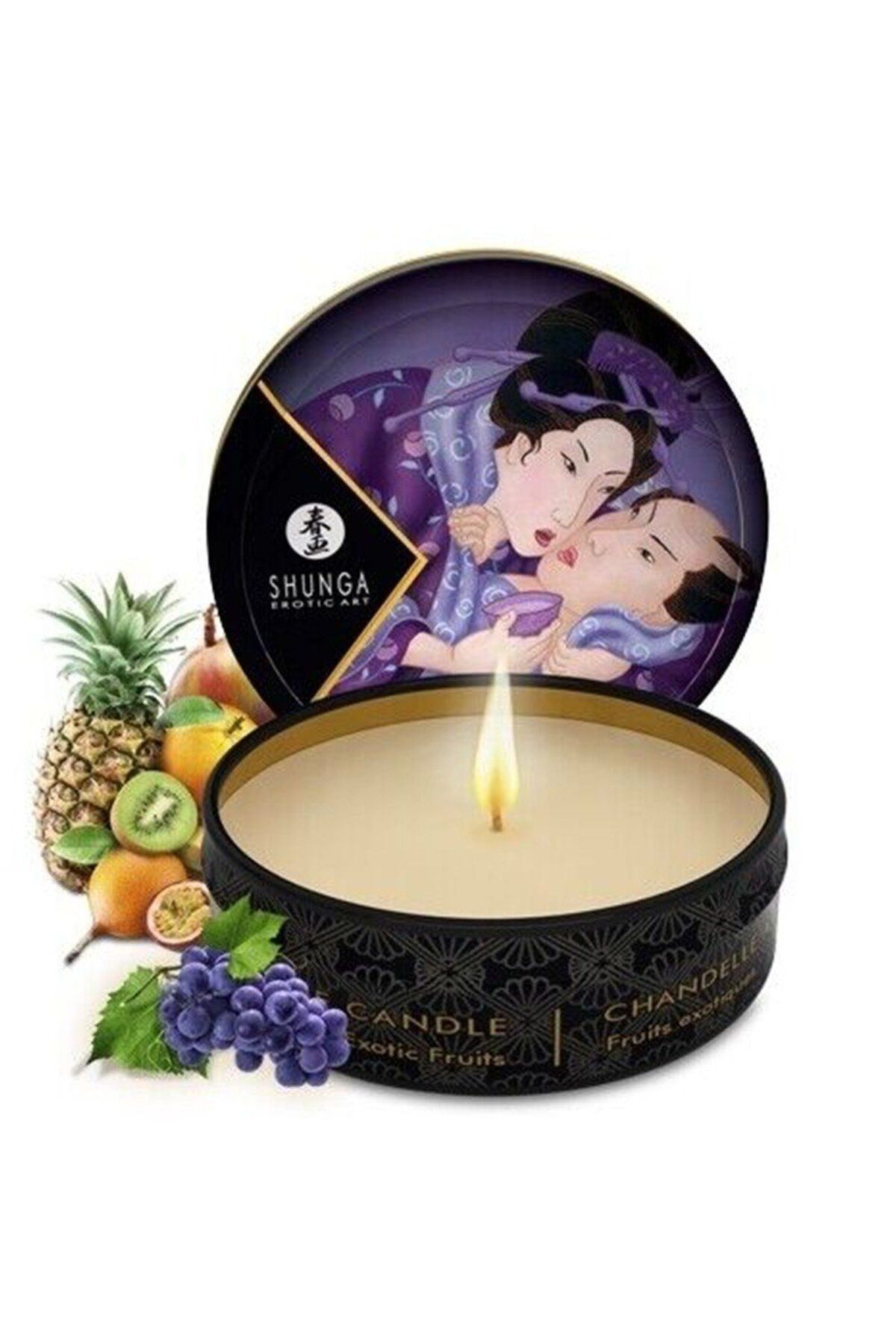 Mini Massage Candle Exotic Fruits Masaj Mumu 30ML