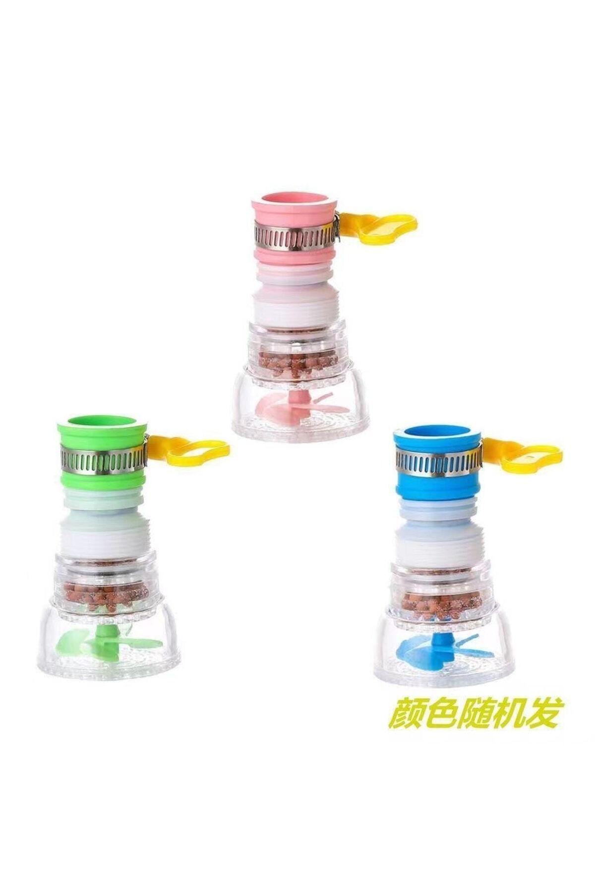 RENA DESIGN-Water Saving Propeller Faucet Spout Practical and Useful Plastic Colorful Movable Head 360 Degrees 6