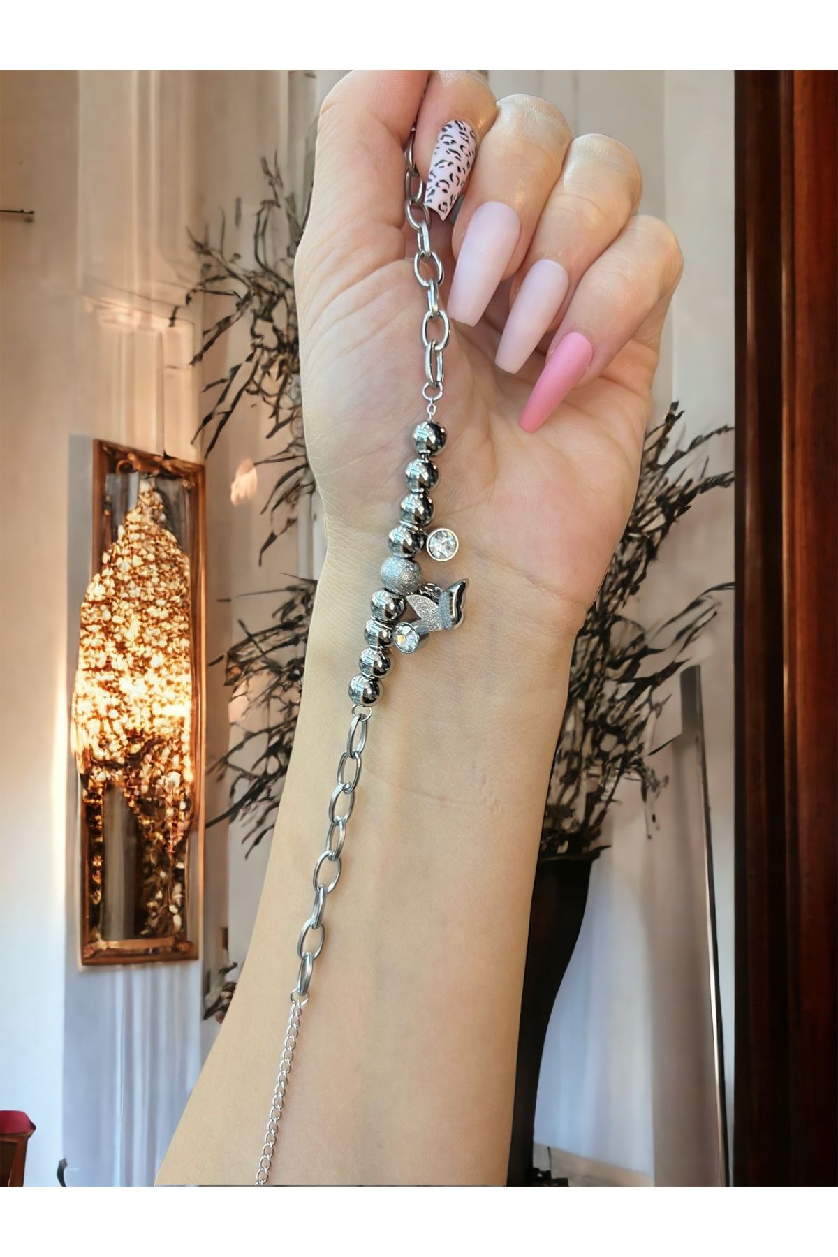 Silver hand store jewellery
