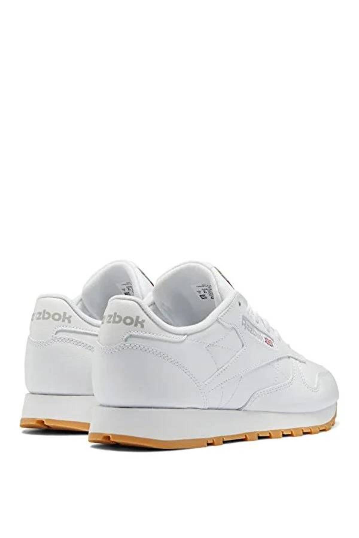 Gy0956 101423675 (101424139) کفش اسپرت زنانه چرمی کلاسیک Reebok ریباک WHITE اورجینال - تصویر 4