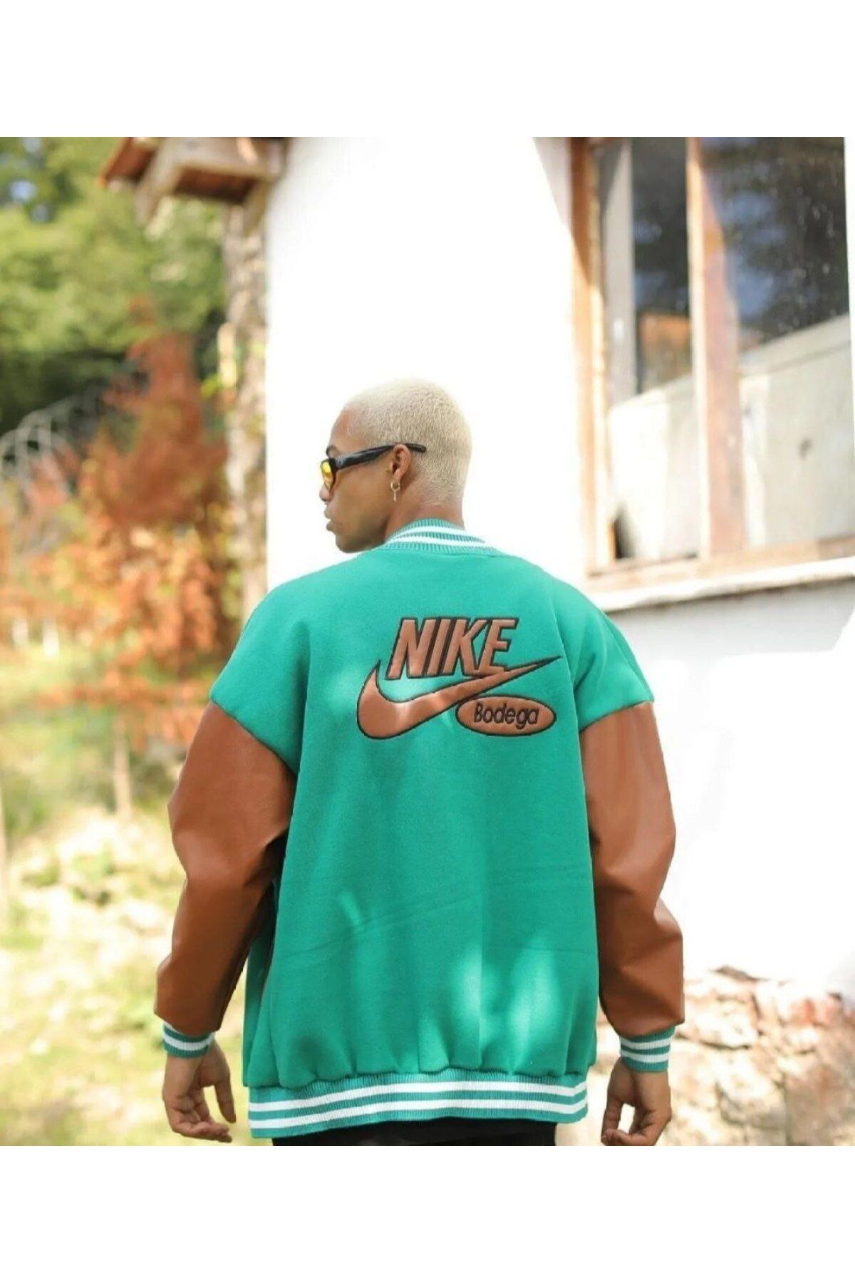Nike bodega sales varsity jacket