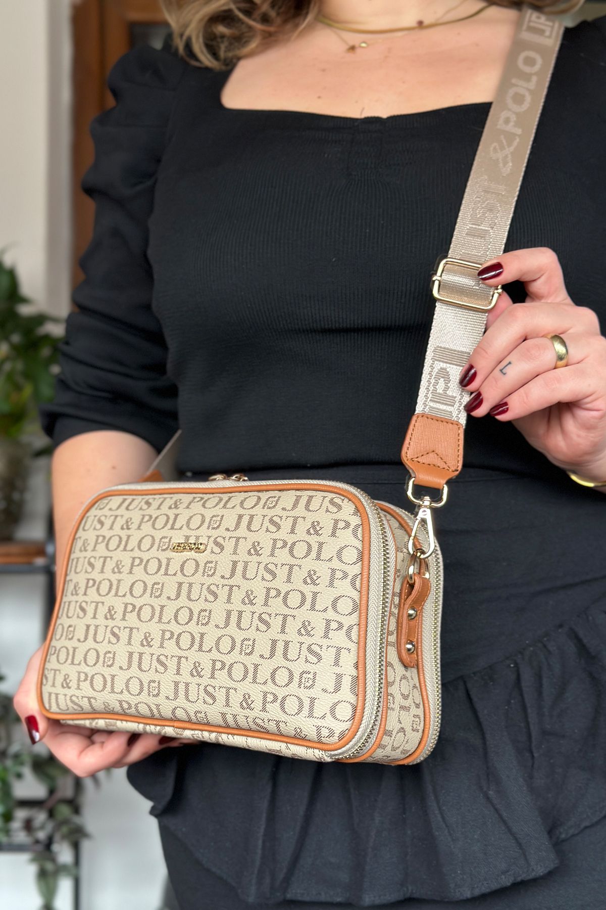 Just Polo Long Strap 5 Compartment Special Series Women s