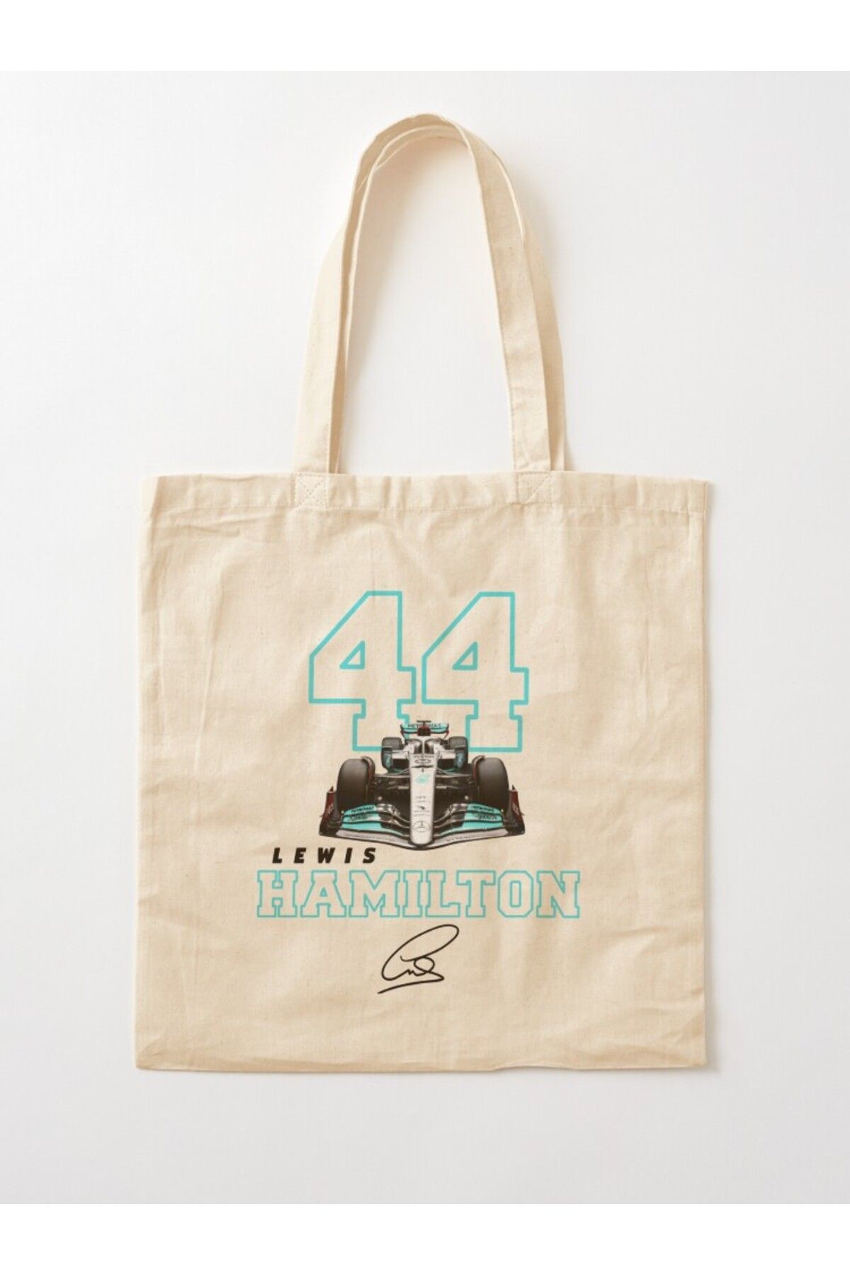 w house Gusseted Cloth Shoulder Bag 00035 Lewis Hamilton 44 Trendyol