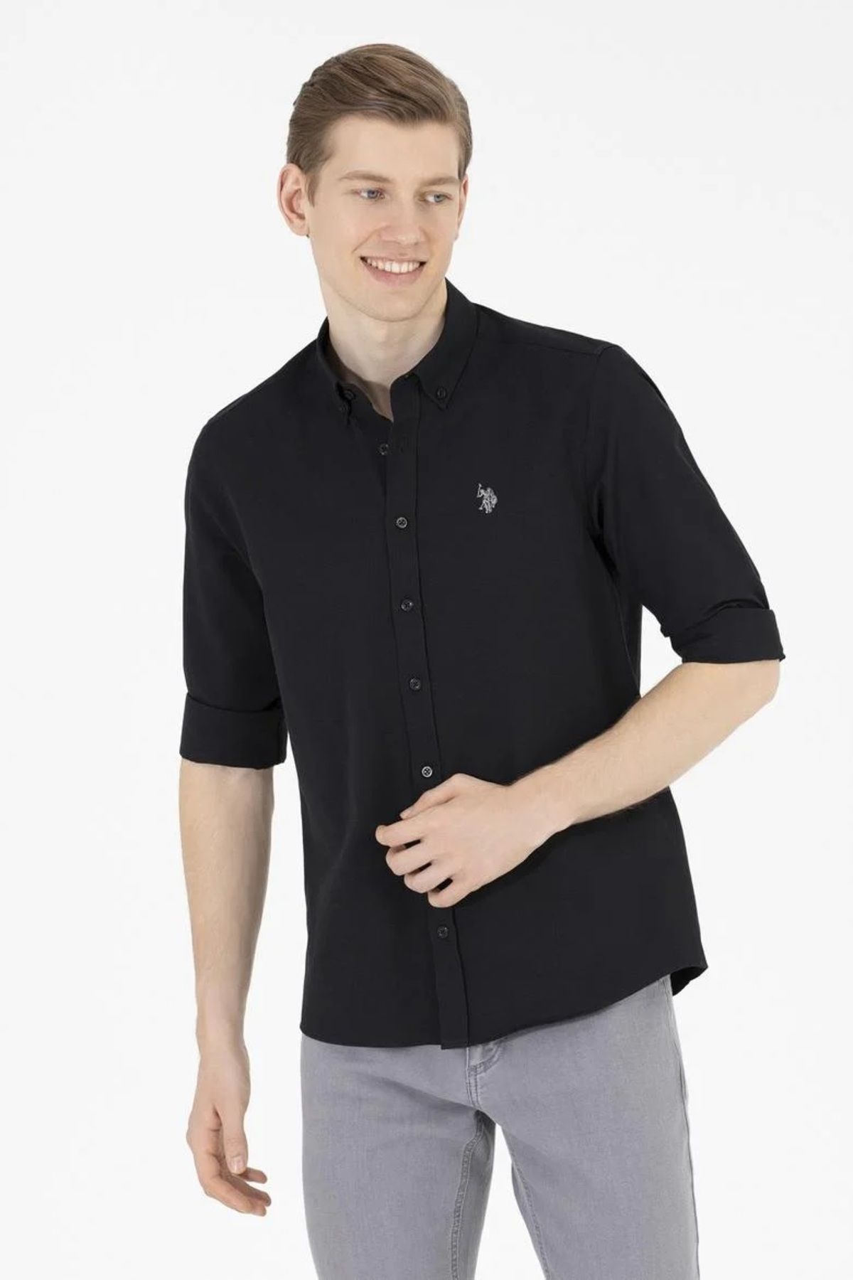 Us polo assn store long sleeve shirts