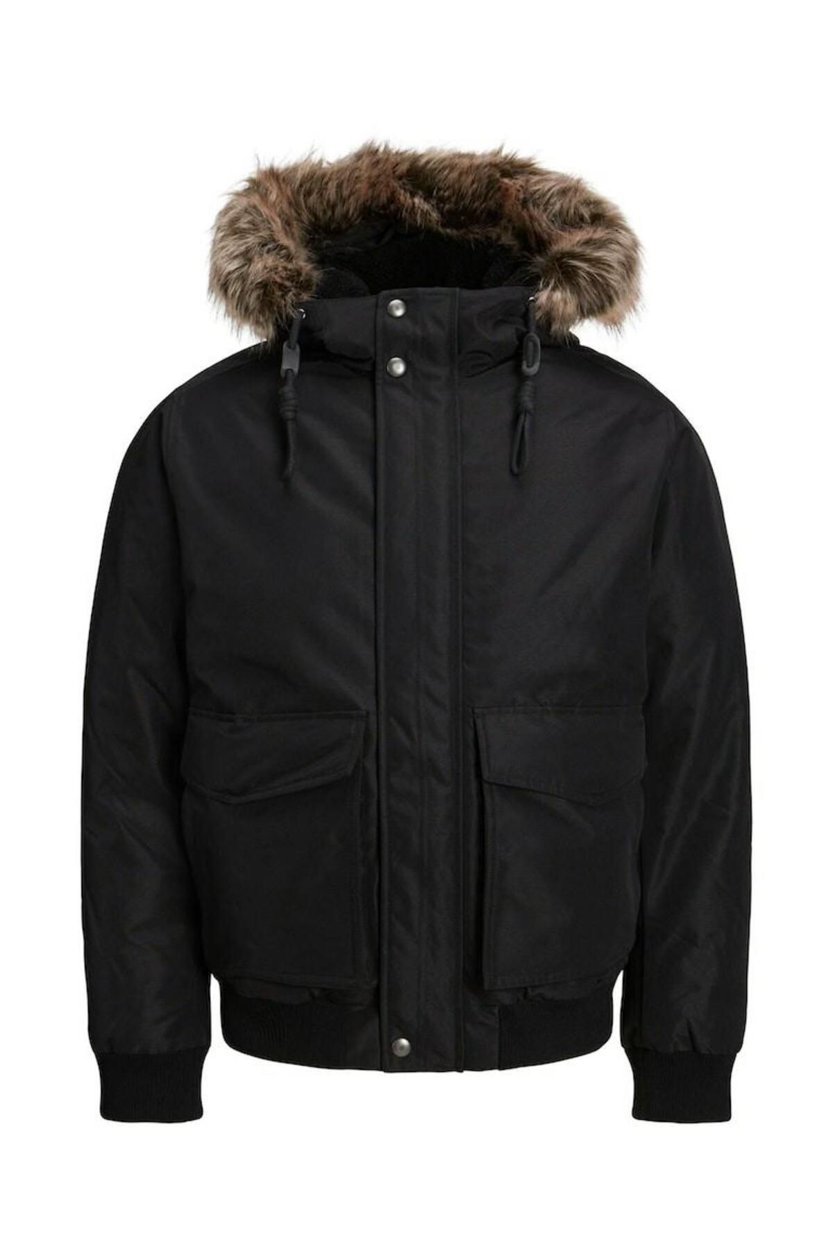 کاپشن جک اند جونز 12236034-Black