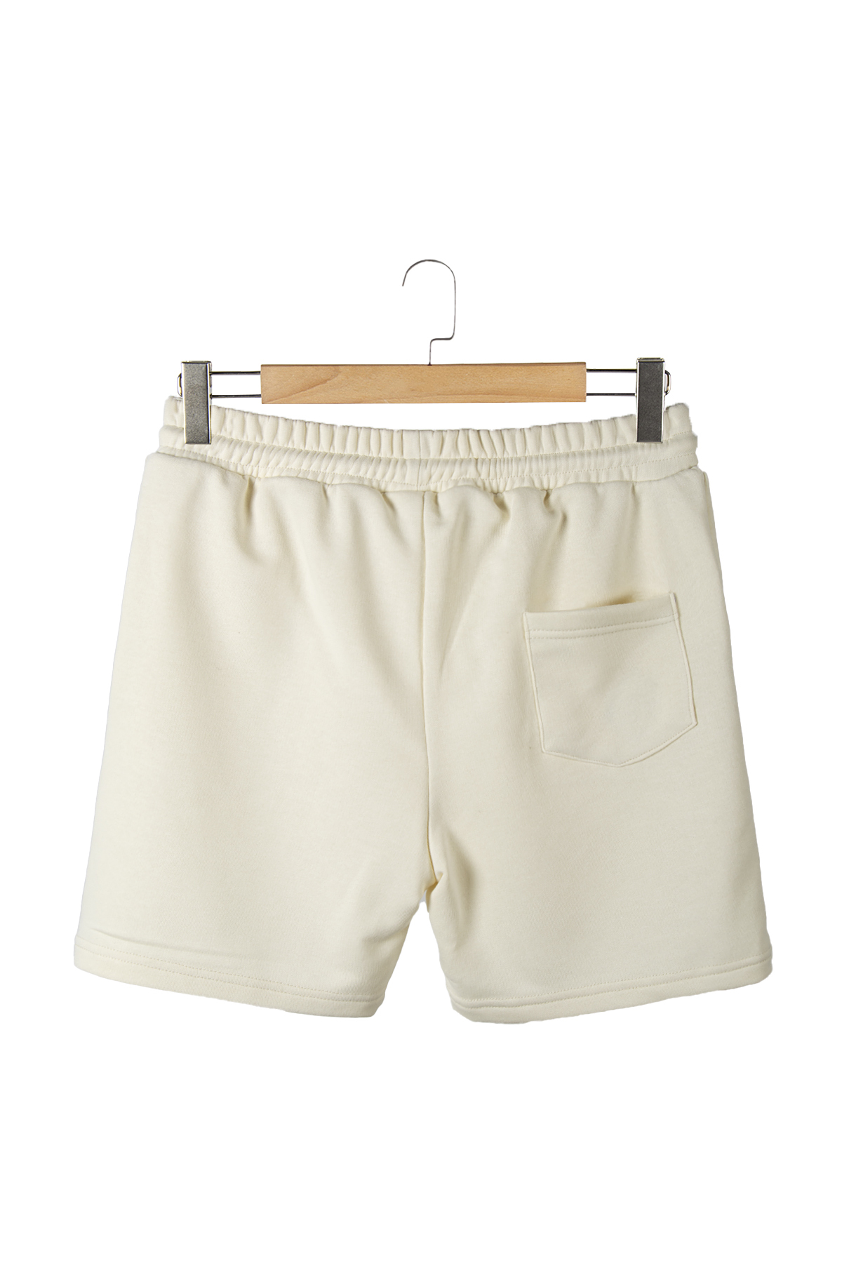 VEAVEN  Erkek Ekru Basic Regular Fit Şort & Bermuda - Görsel 7