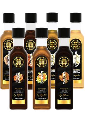 By Tüfekçi 7'li Kahve Şurubu Özel Avantajlı Paket 7x60ml