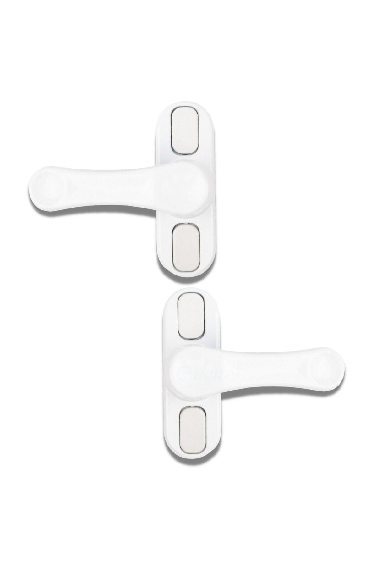 Evene-Pimapen Door Lock Pimapen Window Lock Window Safety Lock Latched Lock 2 Pieces White 1