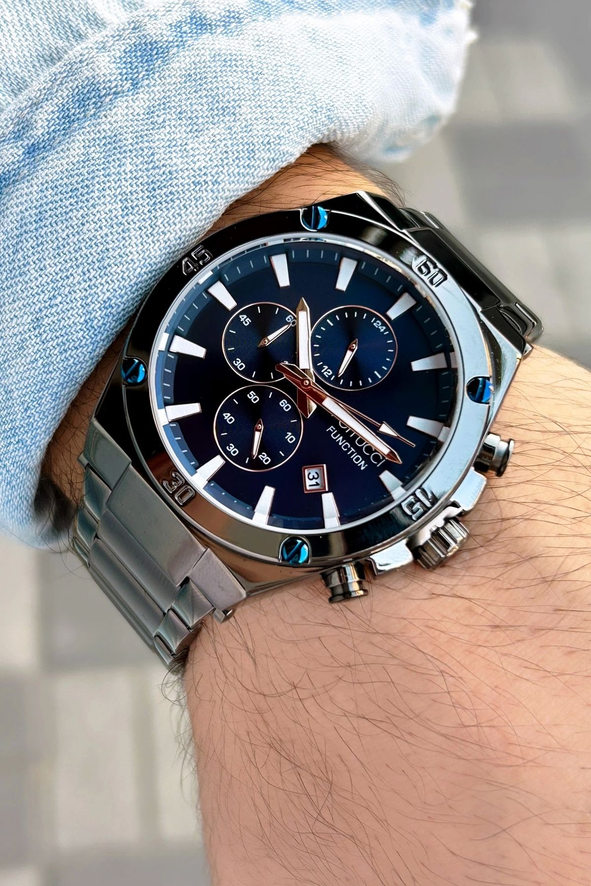 Ferrucci-Function FCF13702FM.04 Multi-Function Men's Wristwatch 6