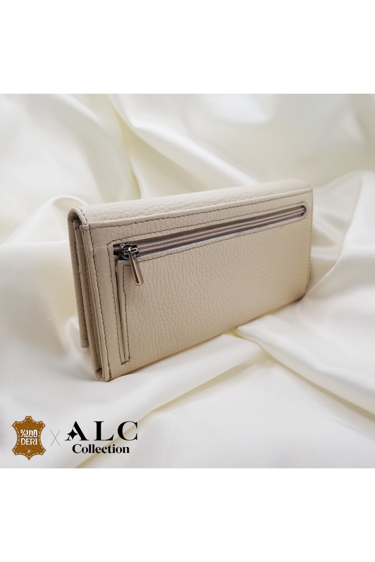 کیف پول مردانه بژ ALC Collection | ALC199210 اورجینال - تصویر 4