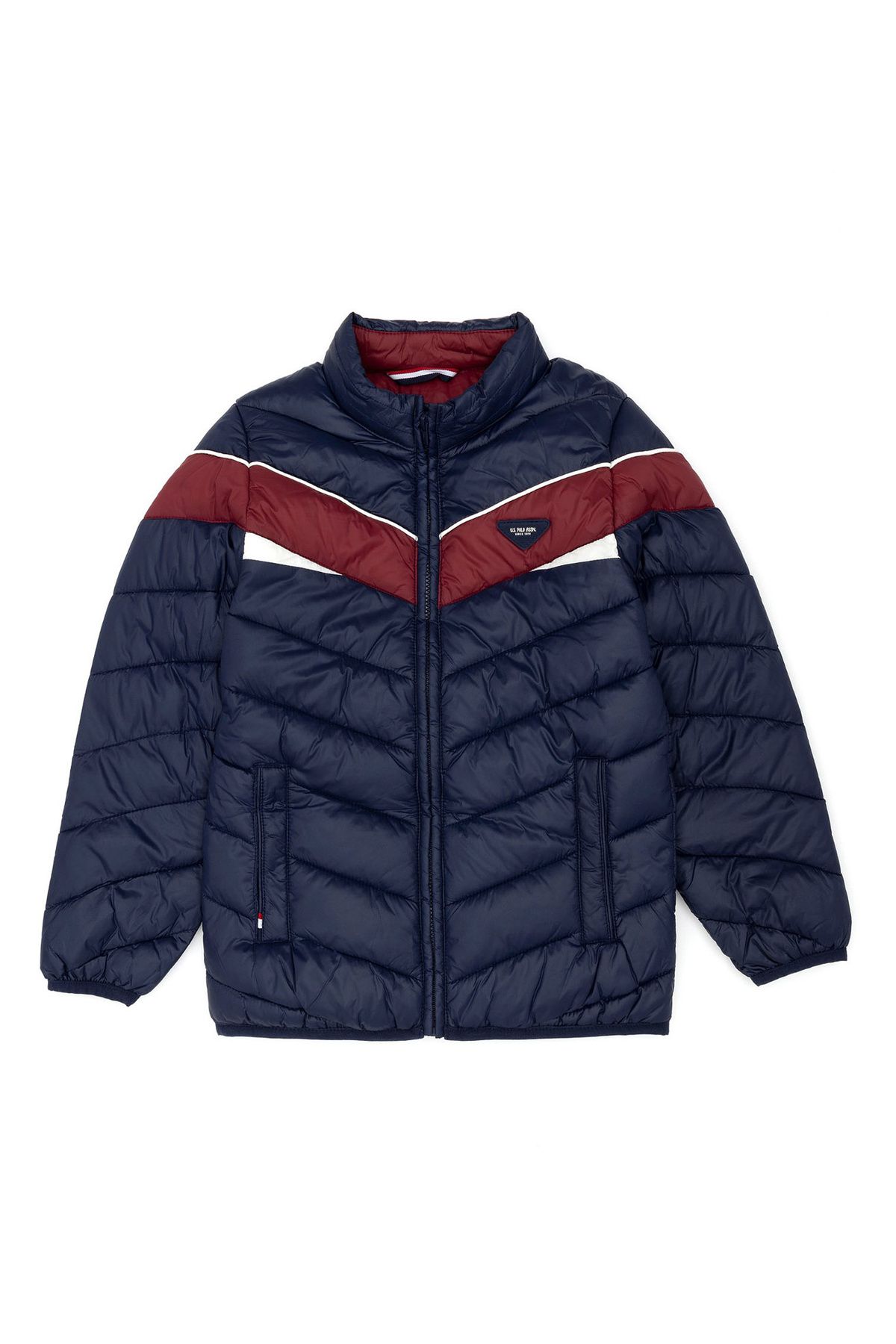 BASE. پولو اسن. کت مردانه آبی سرمه ای CHARLESKIDS-CO23K U.S. Polo Assn.