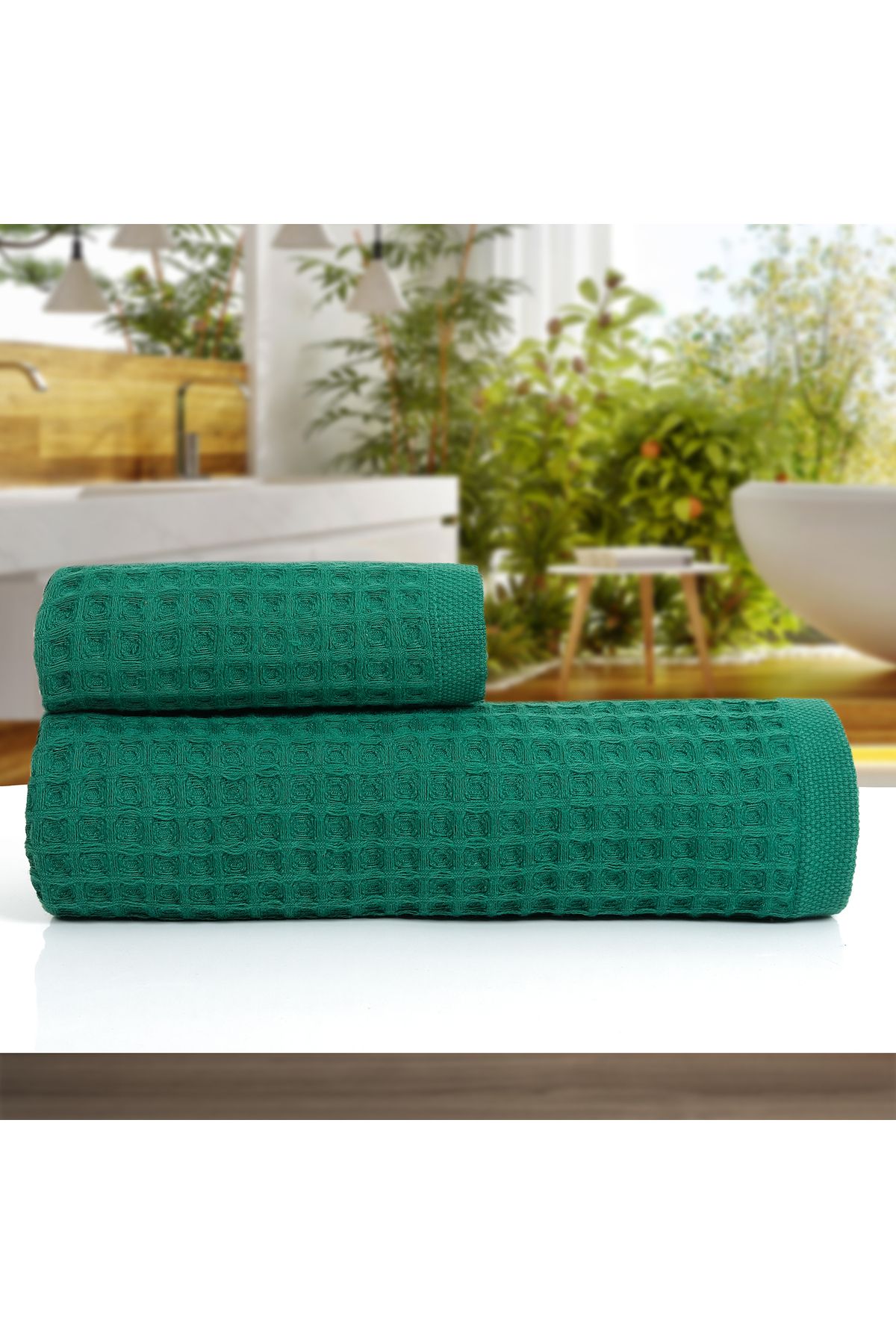 Green bath new arrivals towel sets