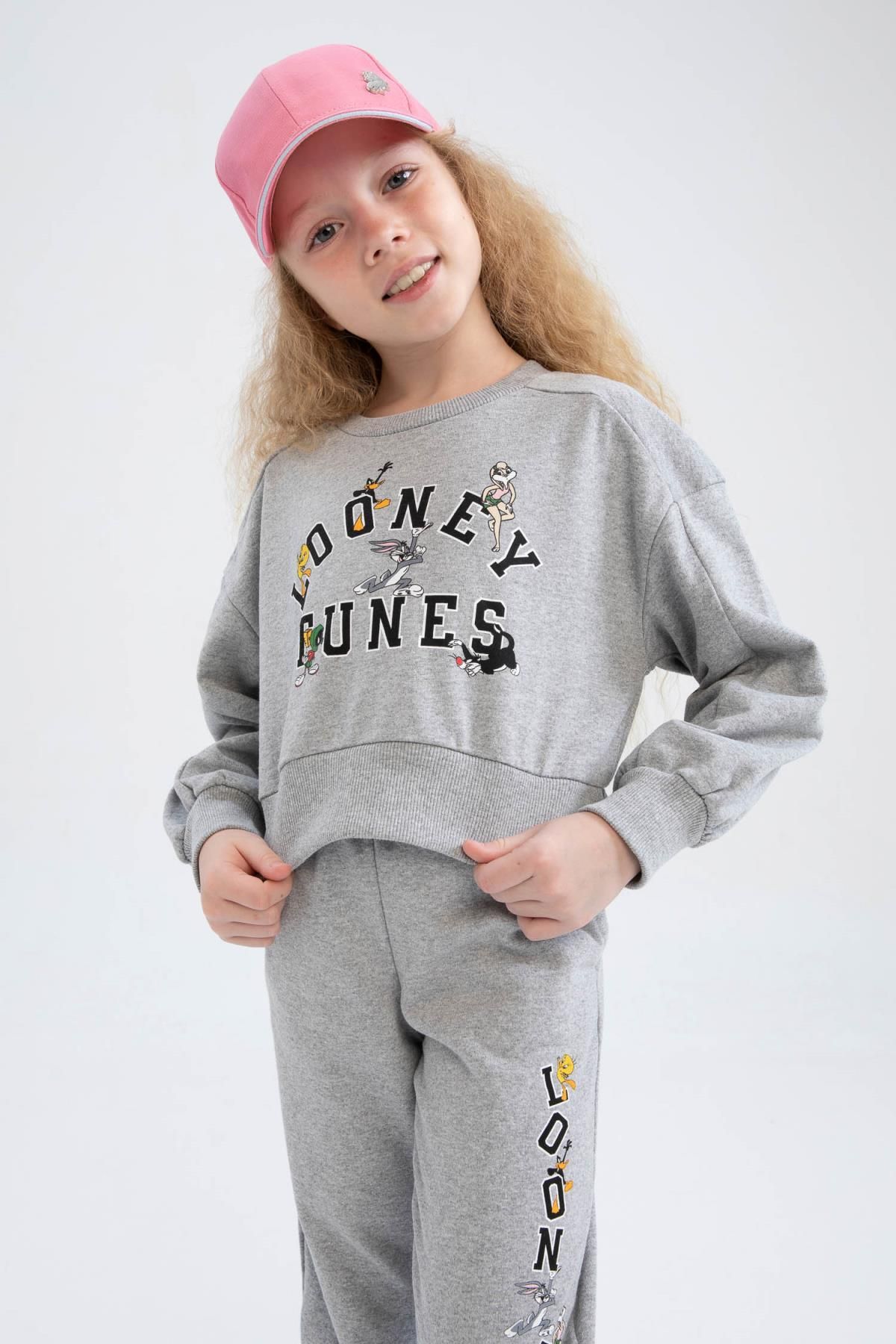Looney tunes sale cropped sweatshirt