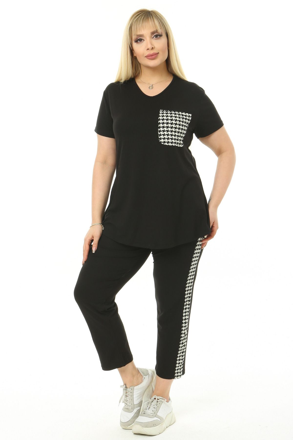 Capri sweat suits top