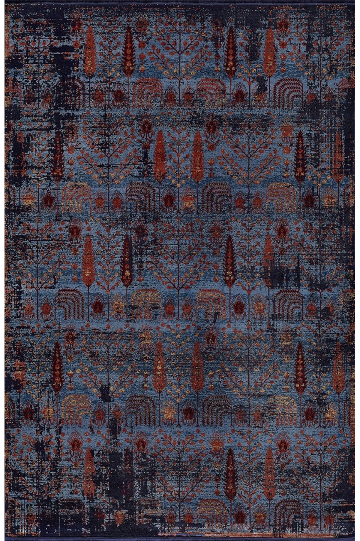Sons of Haji Mehti Bella Series 06471b Navy Blue Terra