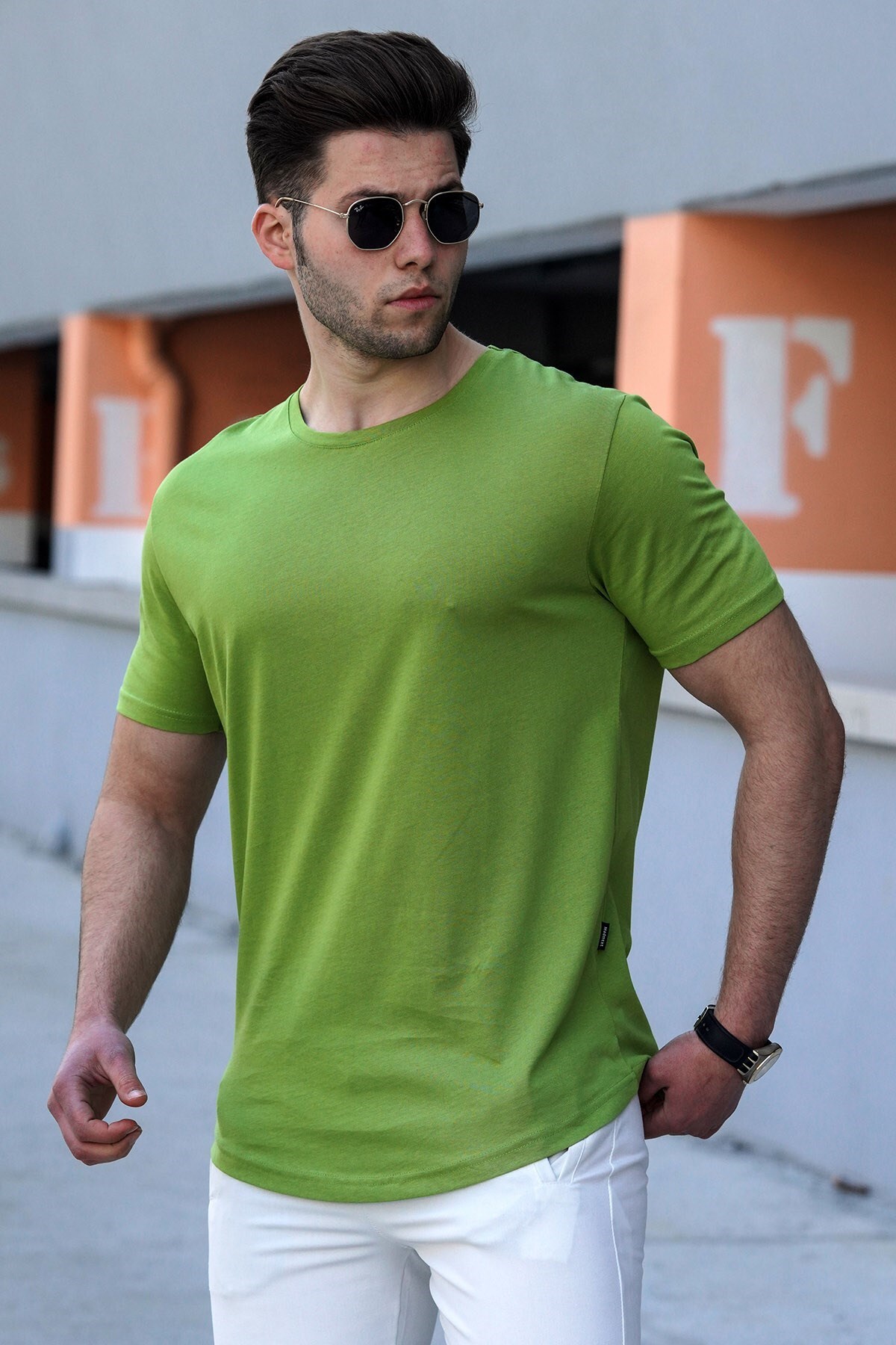 Men's Green T-Shirt