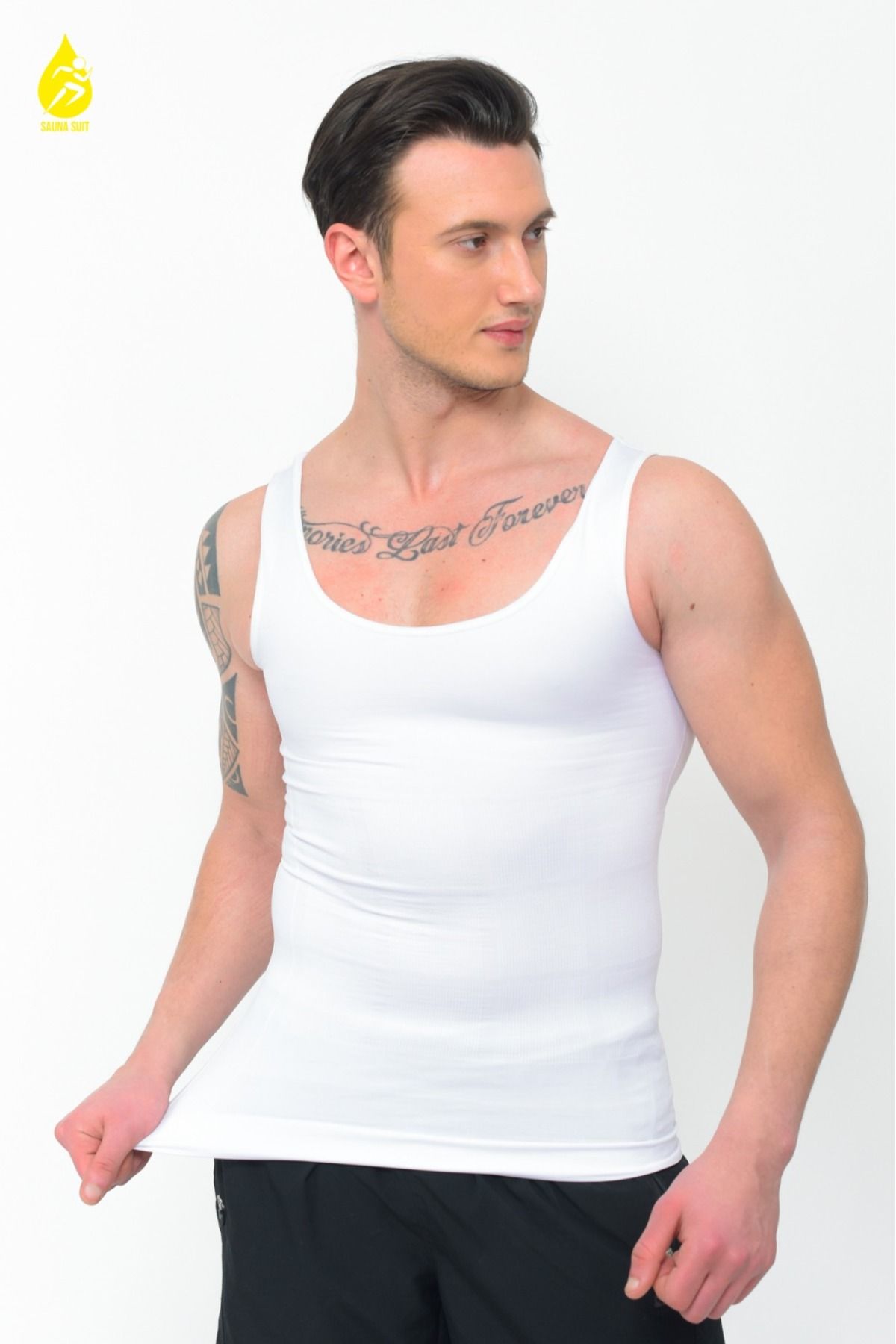 Sleeveless sales sauna suit
