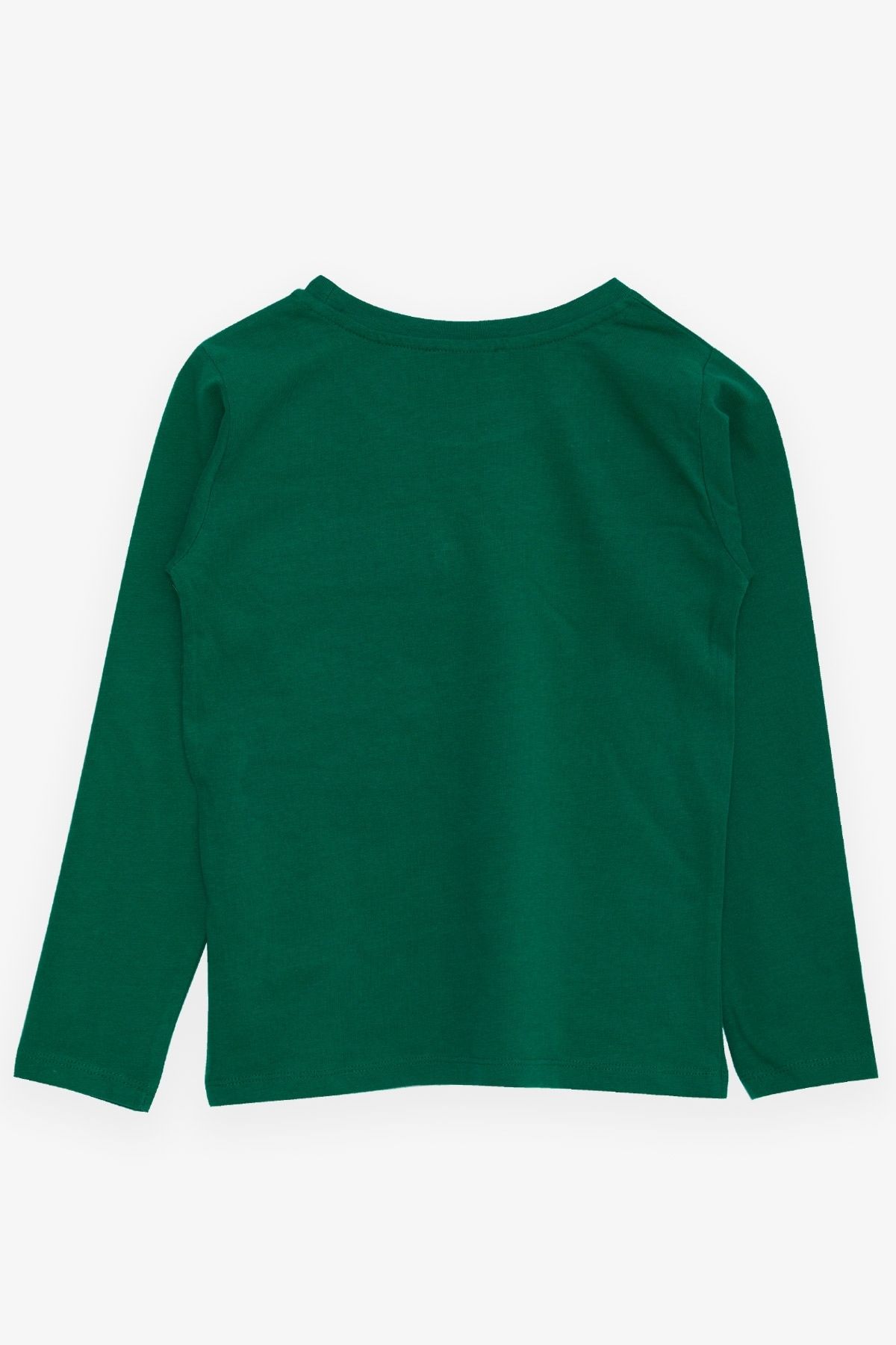 Breeze Boy s Long Sleeve T Shirt with Pocket Zipper Green AGES 5