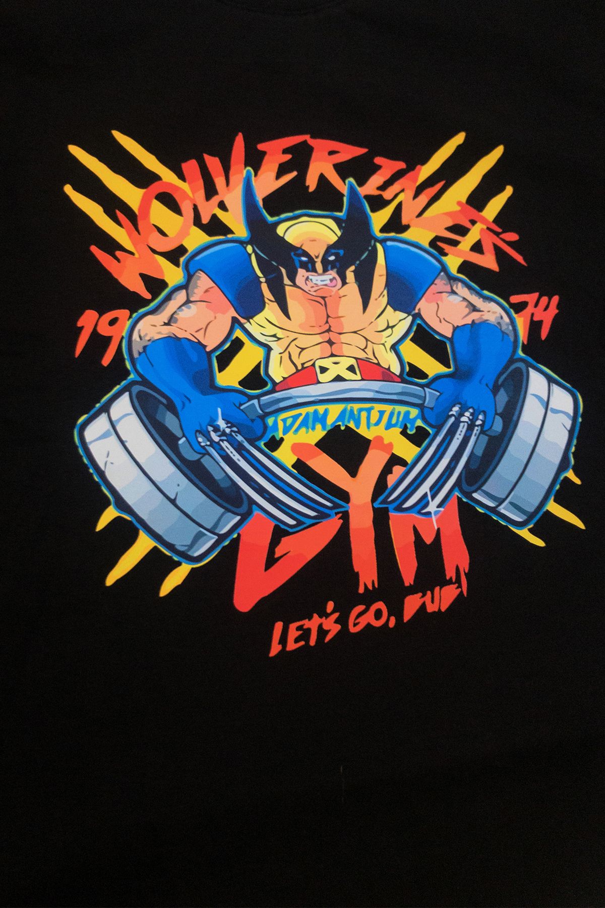 Wolverine hotsell gym shirt