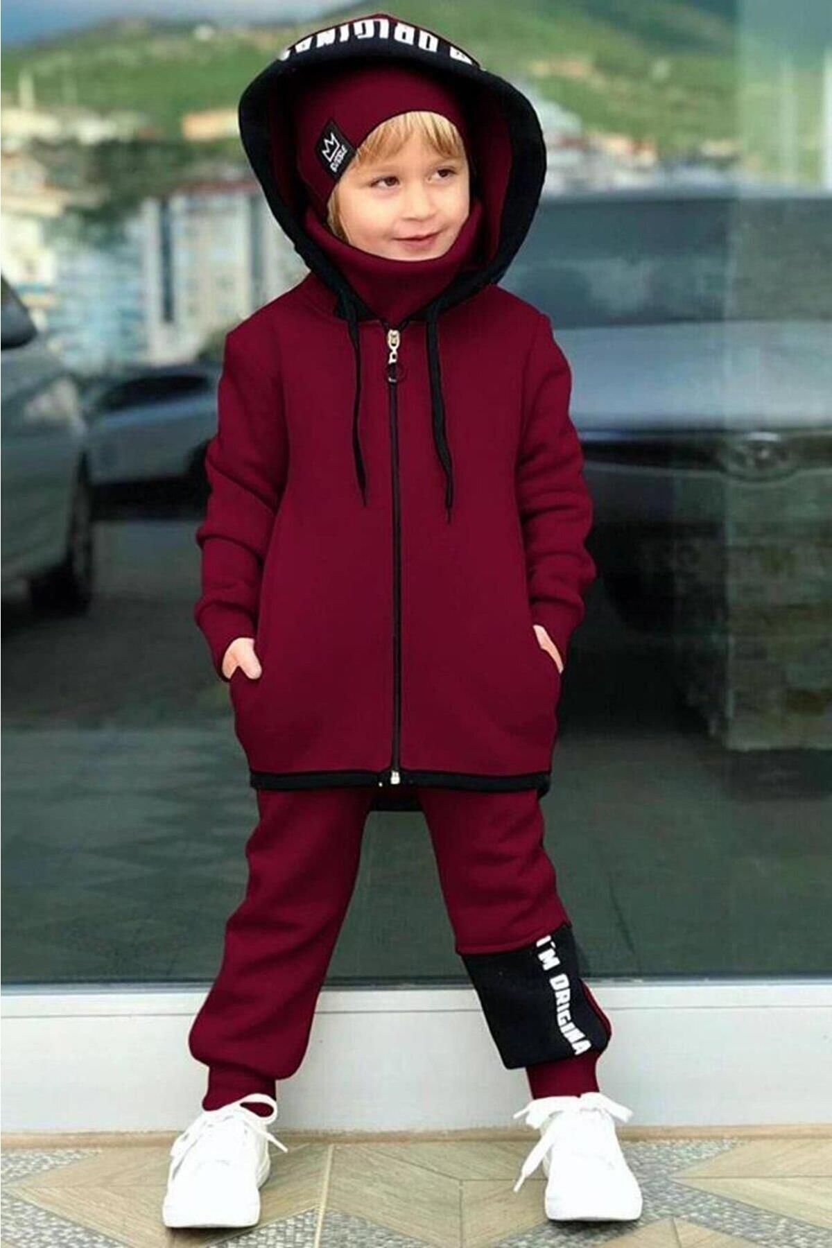 Baby boy clearance red tracksuit