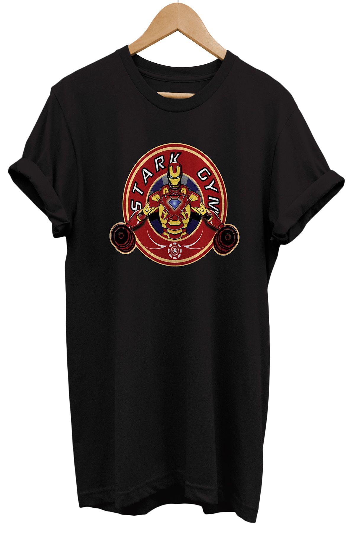 Iron man gym store shirt