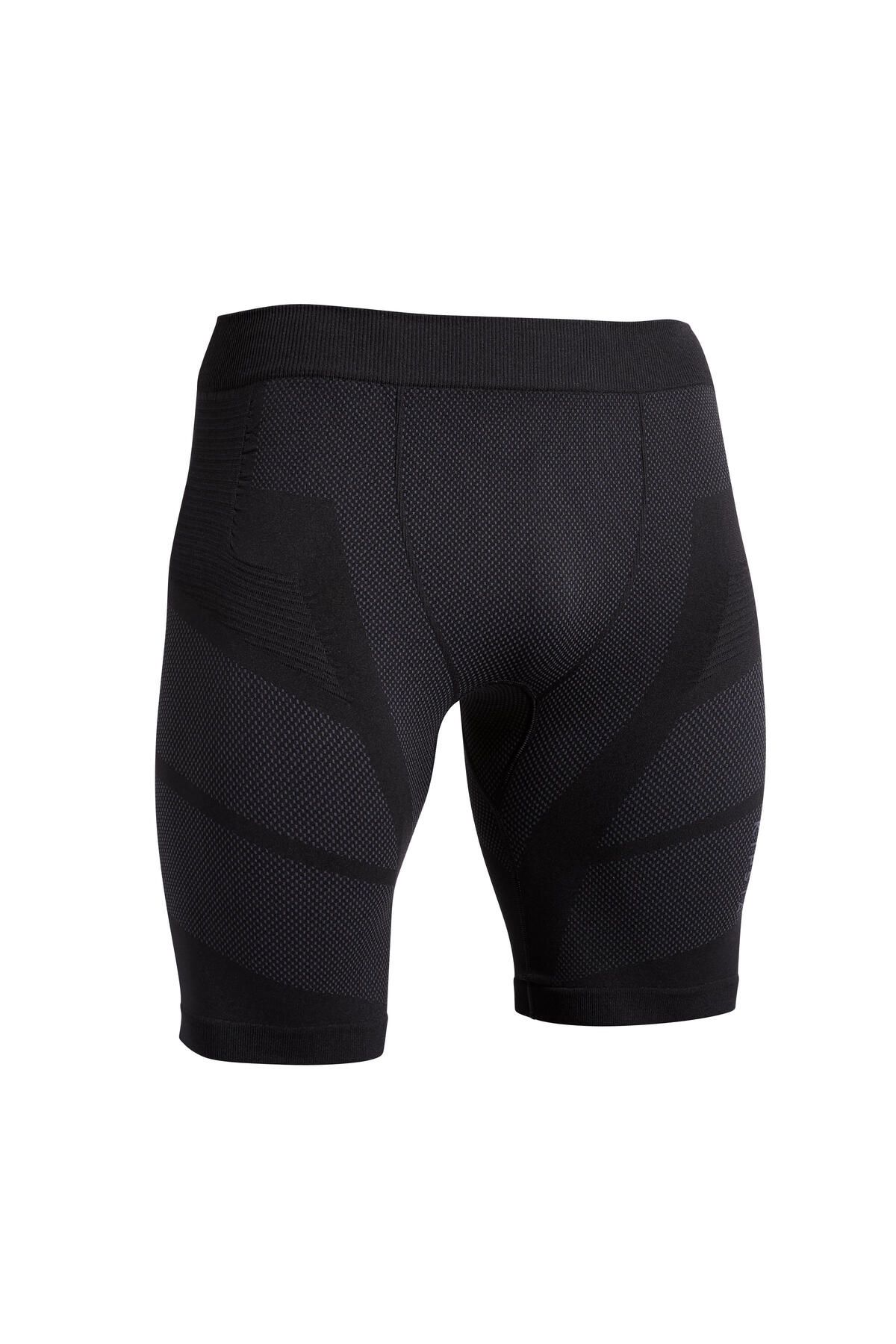 Decathlon Kids Football Tights Underwear - Black - Keepdry 500