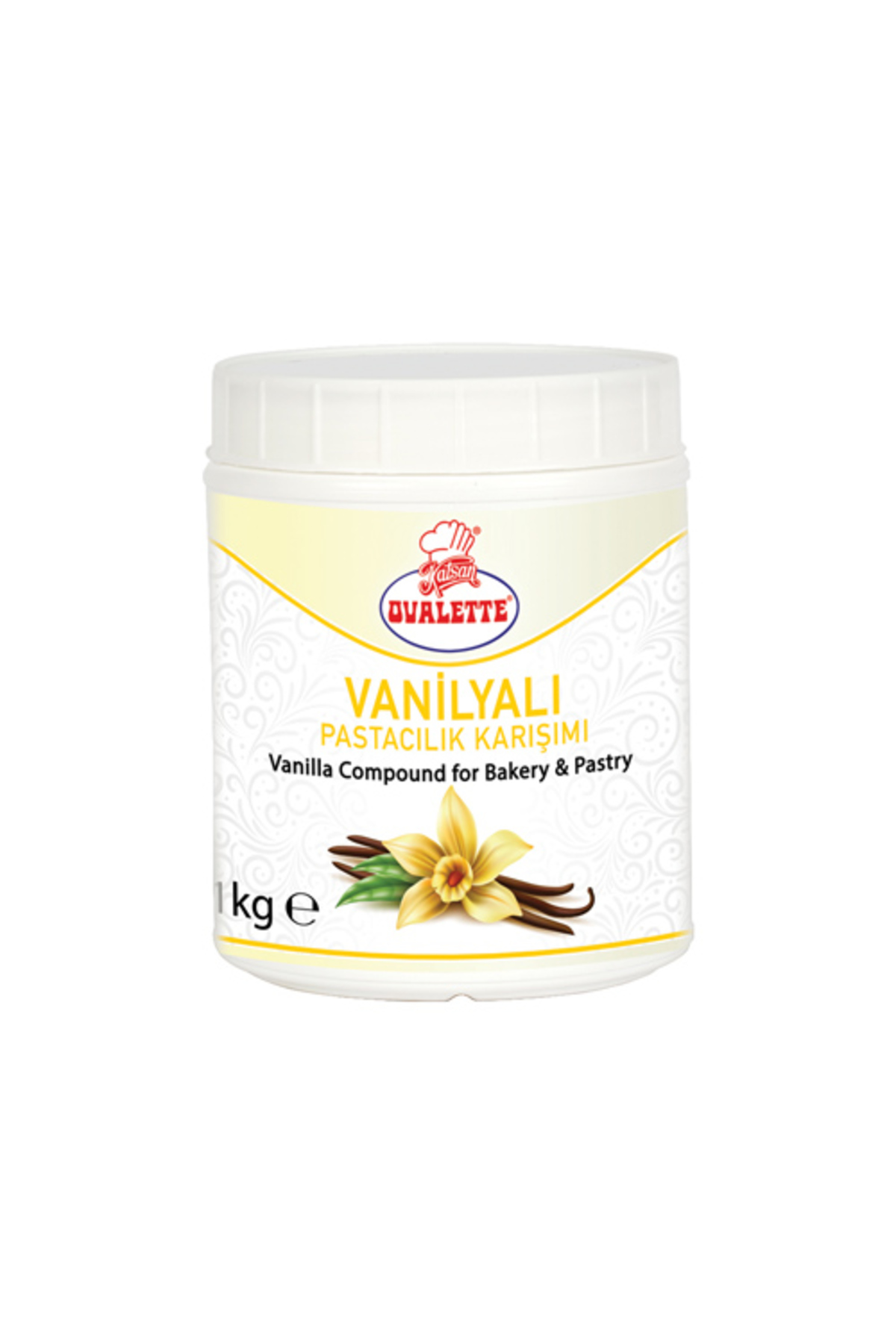 Katsan Ovalette OVALETTE VANİLYA AROMALI SOS 1 KG MEYVE ÖZÜ