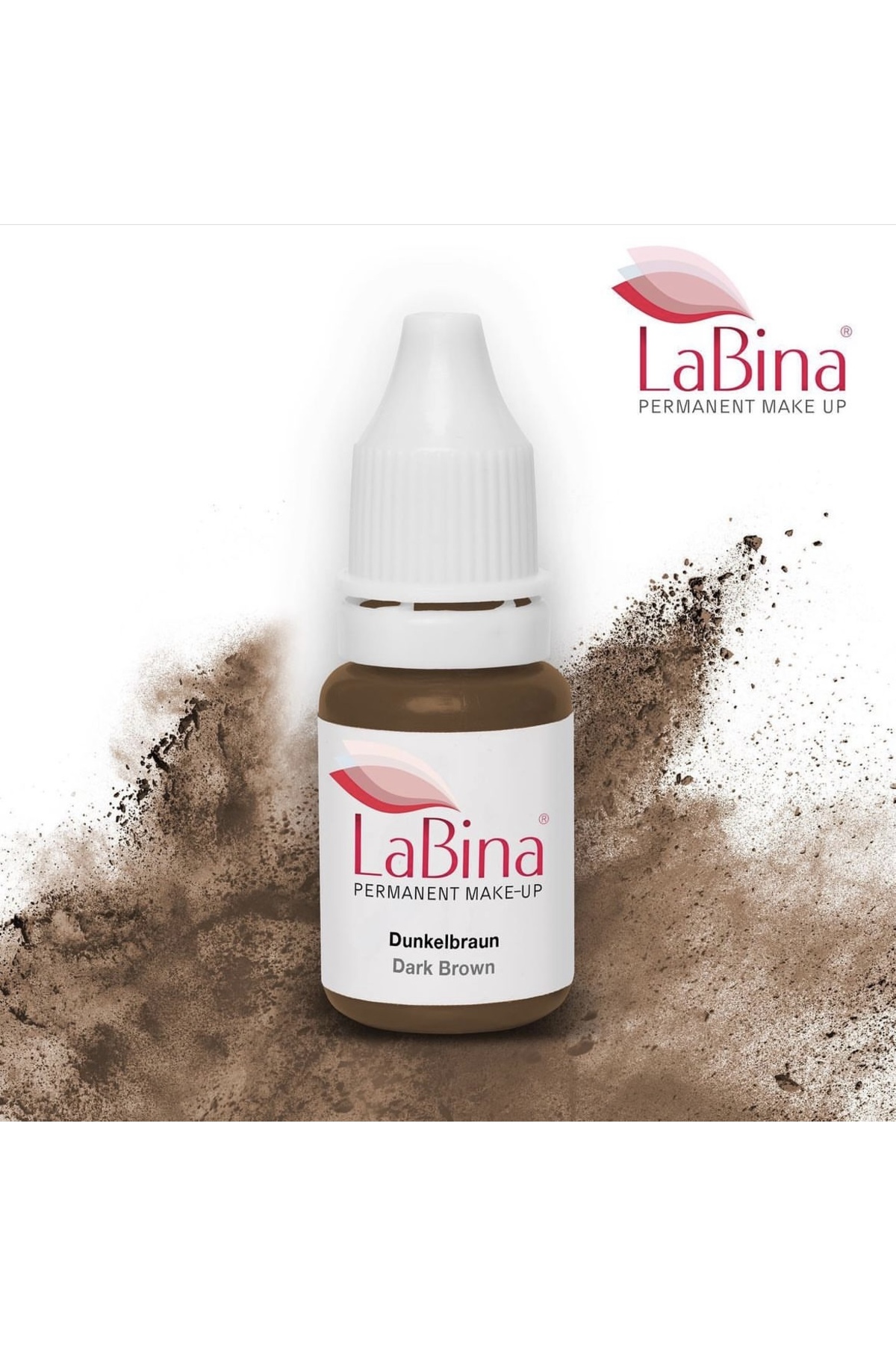 رنگ ابرو  قهوه ای LABİNA | LaBina-15 اورجینال - تصویر 4