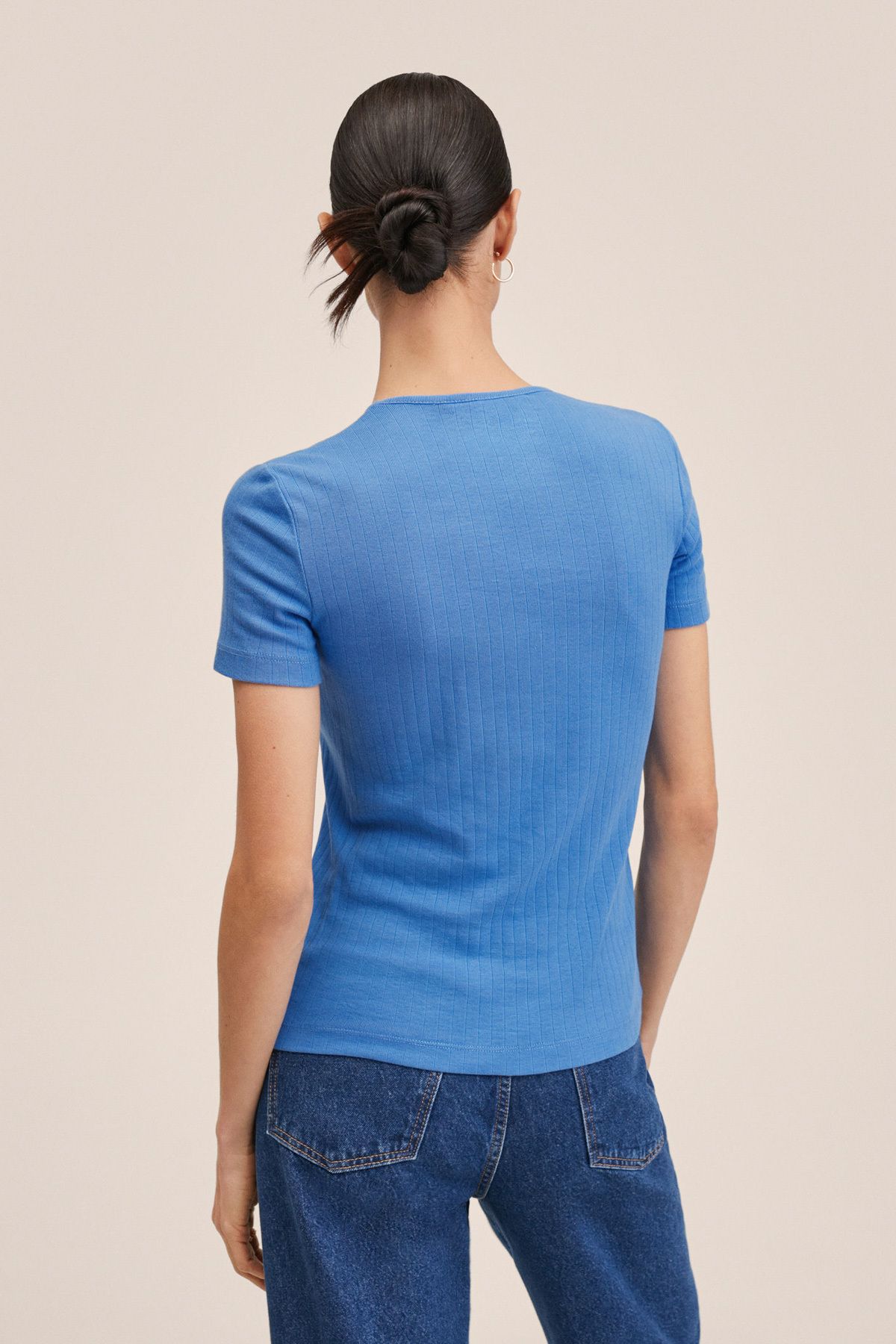 MANGO-27005803 Damen/Mädchen Blau 11