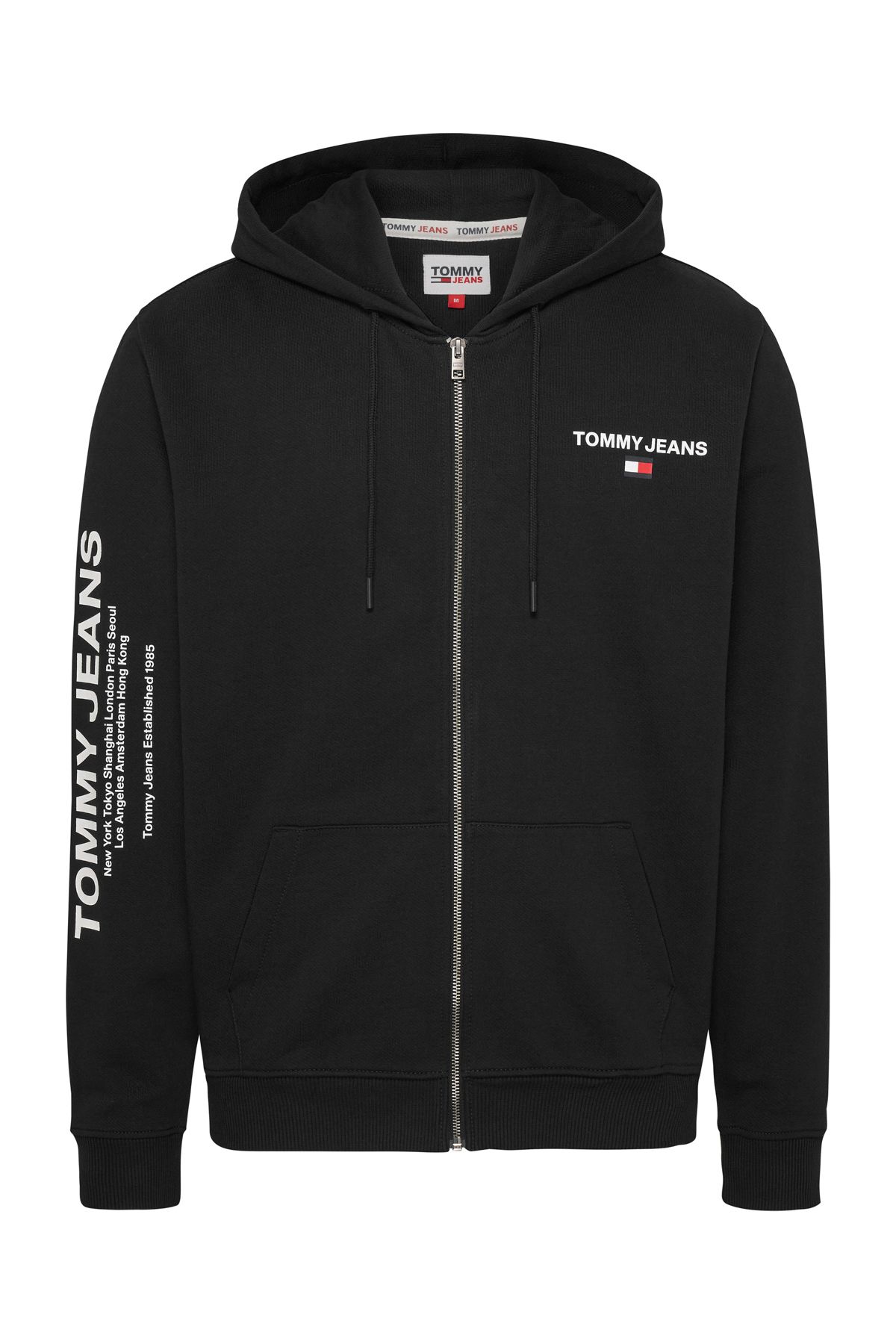 Black tommy hoodie best sale