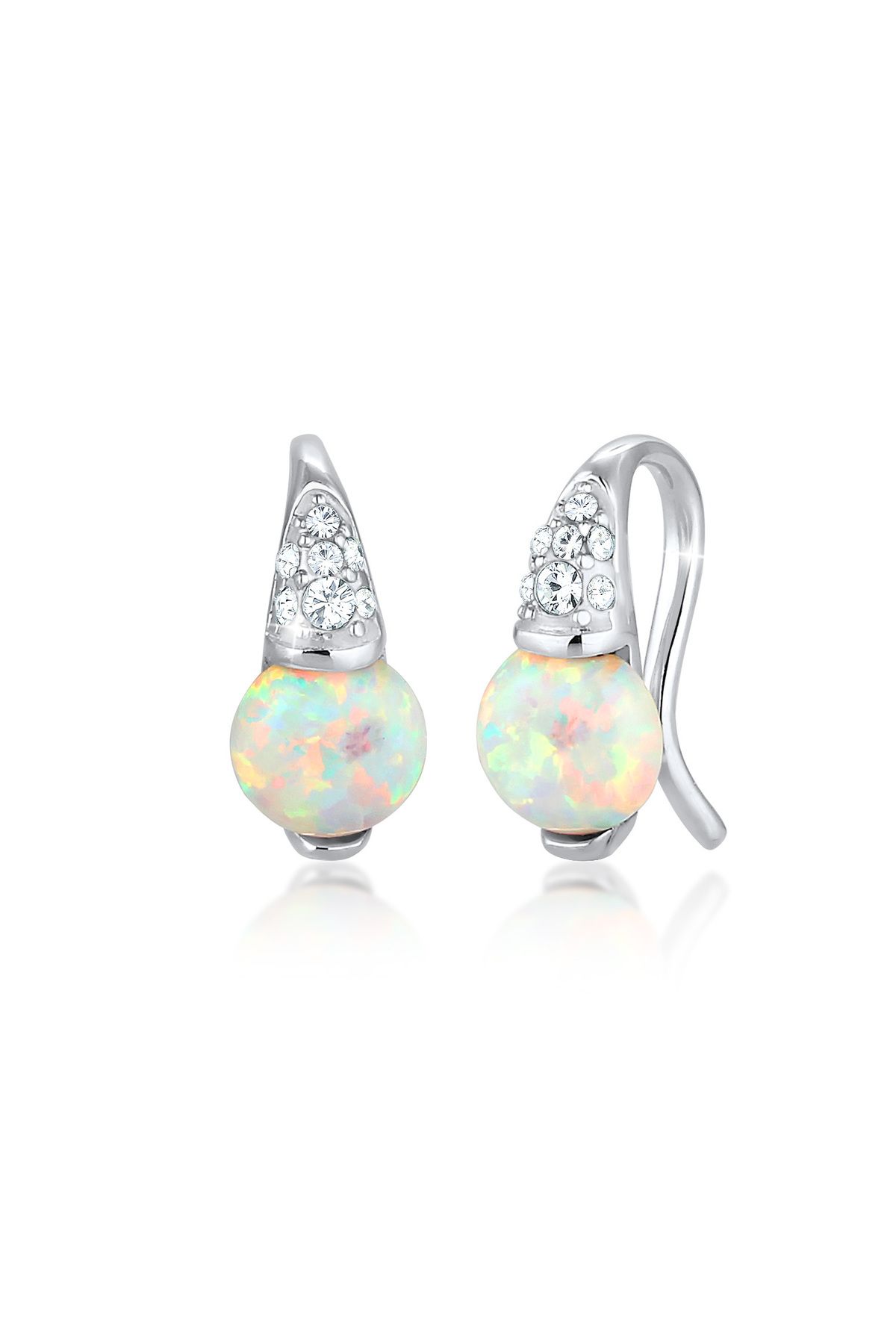 ELLI-Ohrringe Opal Kristal 925 Ayar Gümüş 1