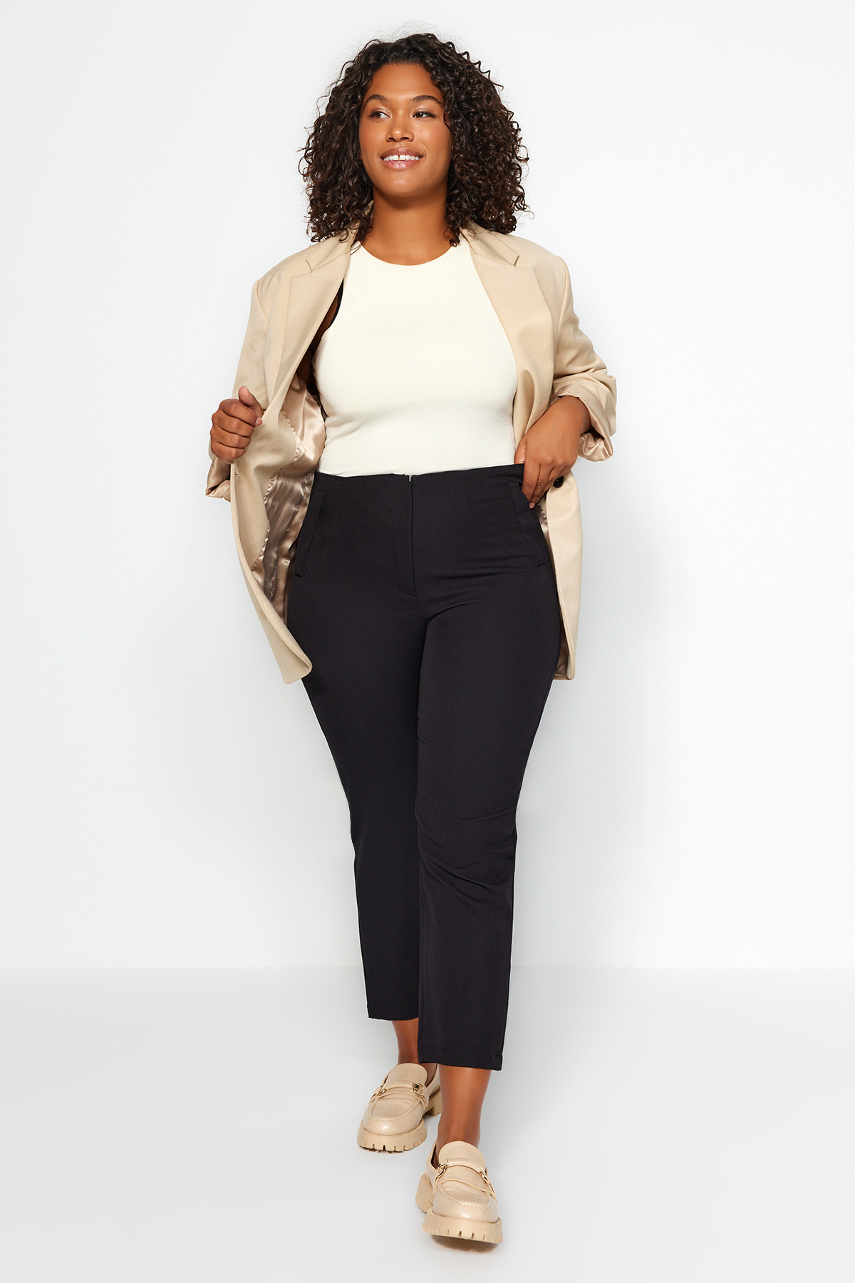 Cato Fashions | Cato Plus Size Navy Trouser Pants
