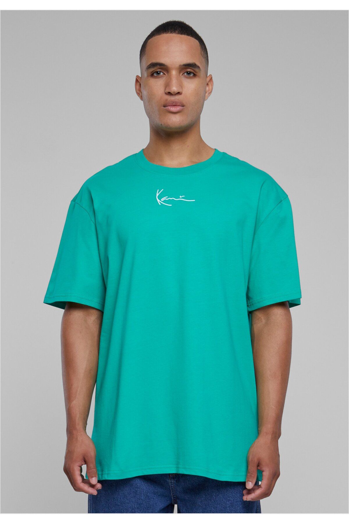 KARL KANI Herren KM TE011 105 03 KK Small Signature Essential Tee
