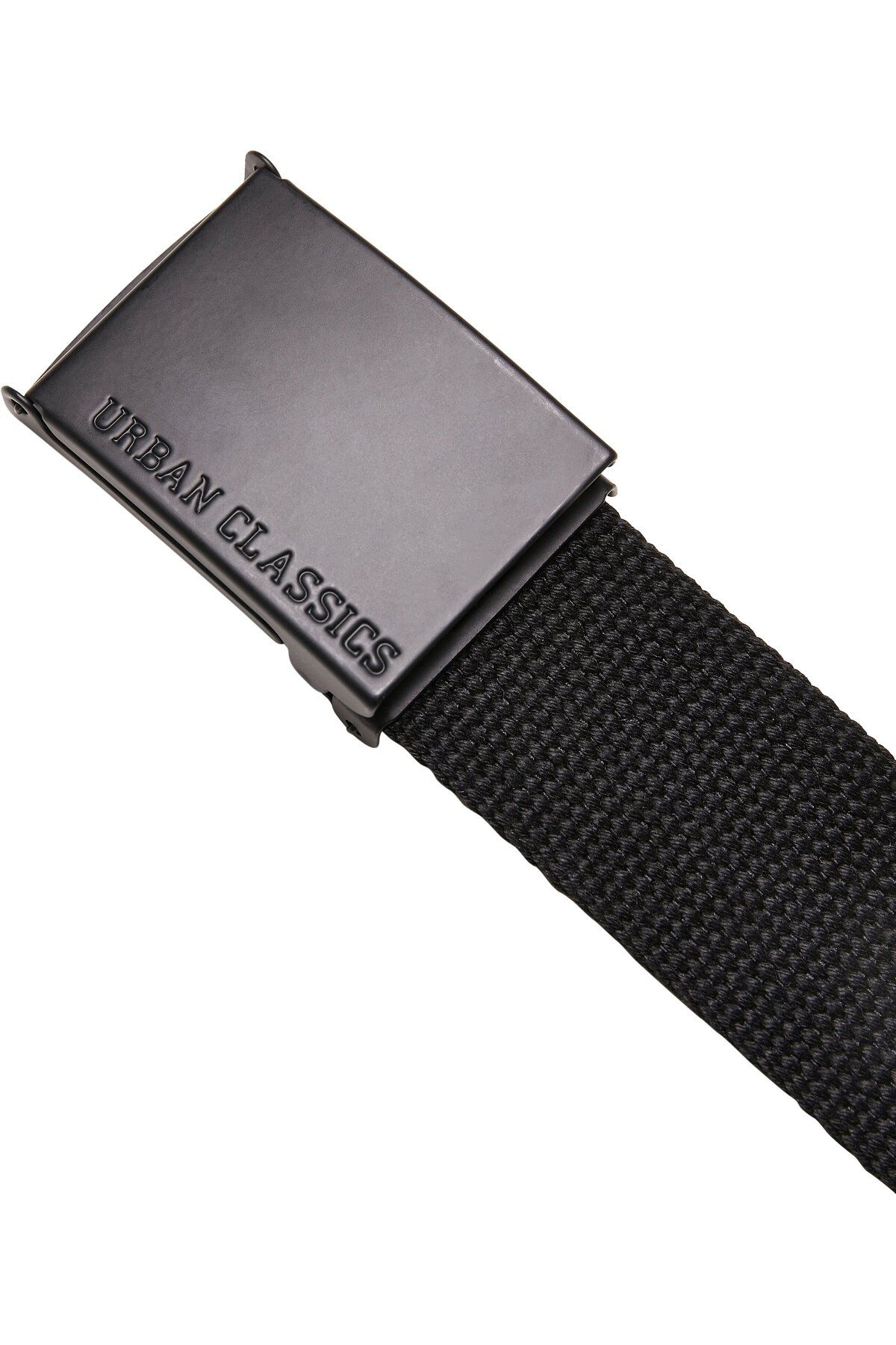Urban Classics-Accessoires Canvasgürtel mit farbiger Schnalle 2